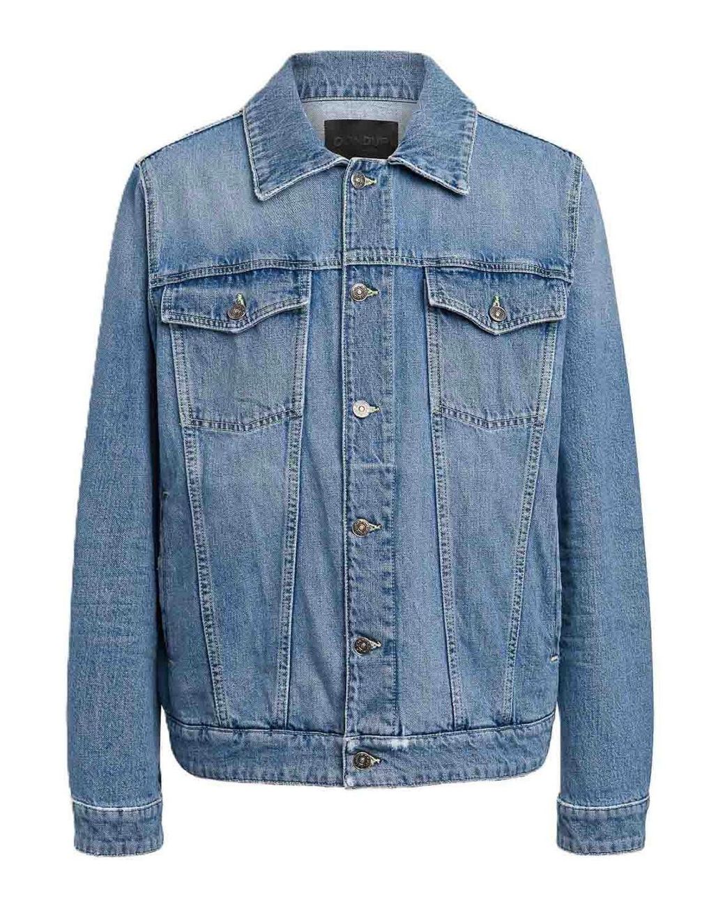 Dondup Blue Denim Jacket for men