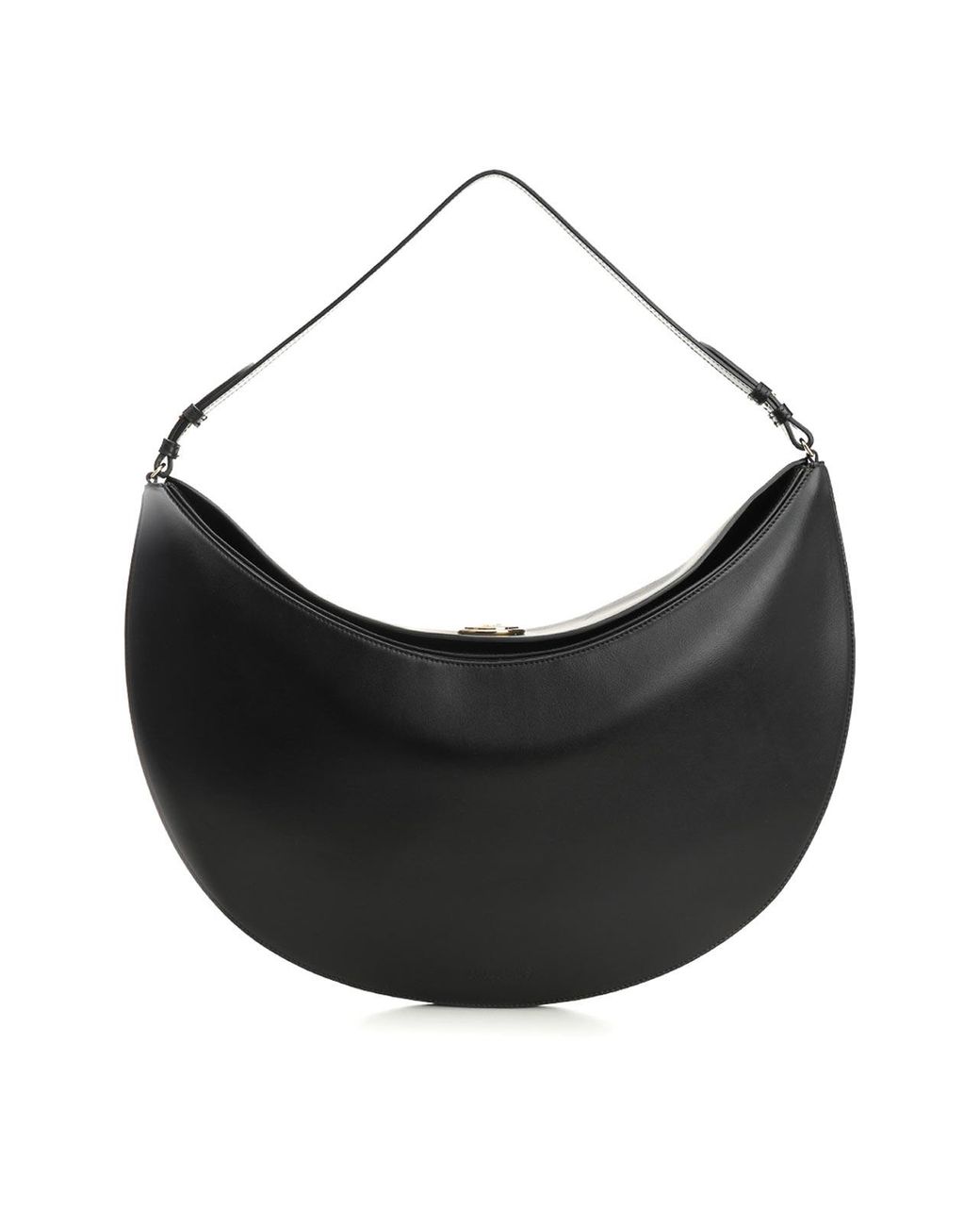 Jacquemus Black Large "Ovalo" Hobo Bag