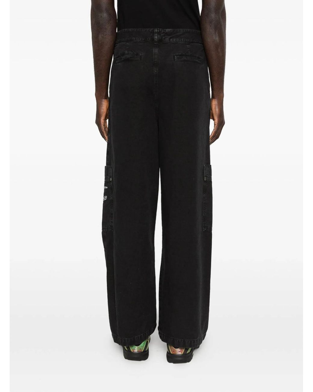 Off-White c/o Virgil Abloh Black Pant for men