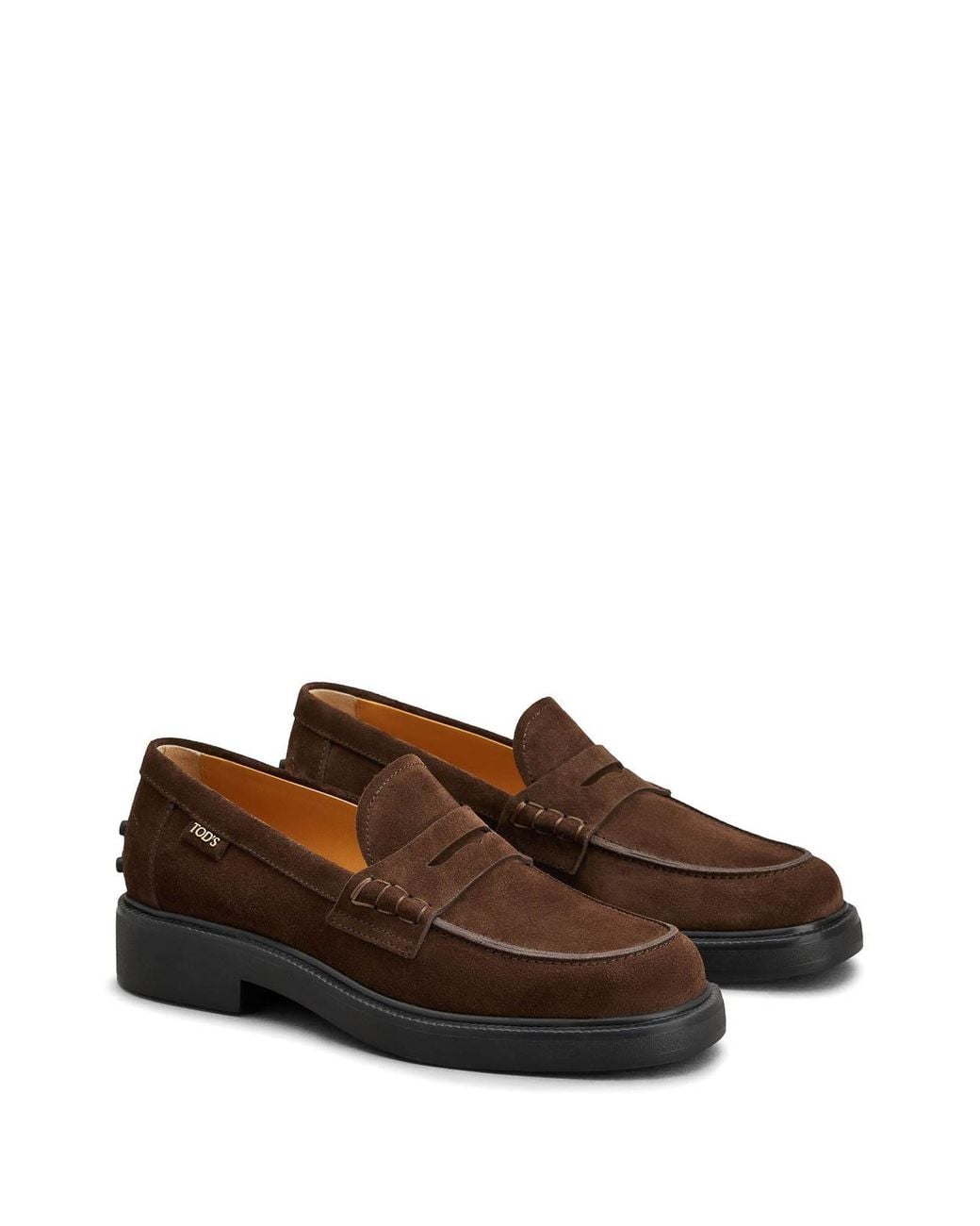 Tod's Brown Leather Moccasin