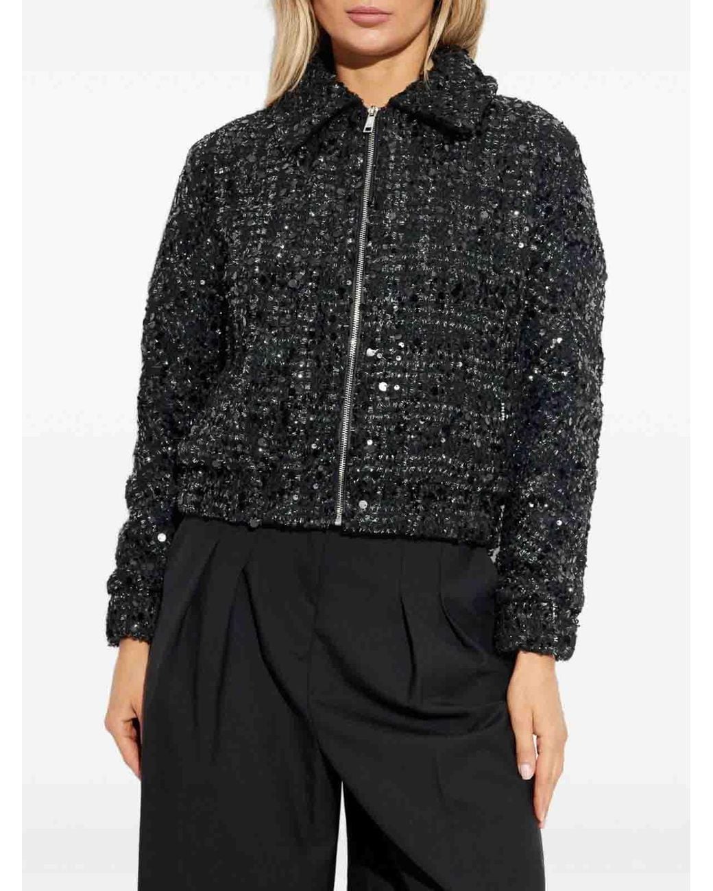 Add Black Zip Jacket