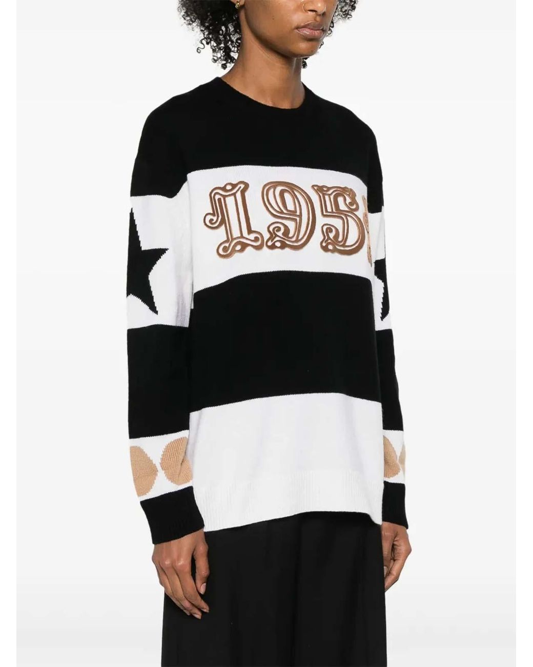 Max Mara Black 1951 Crew-Neck Sweater