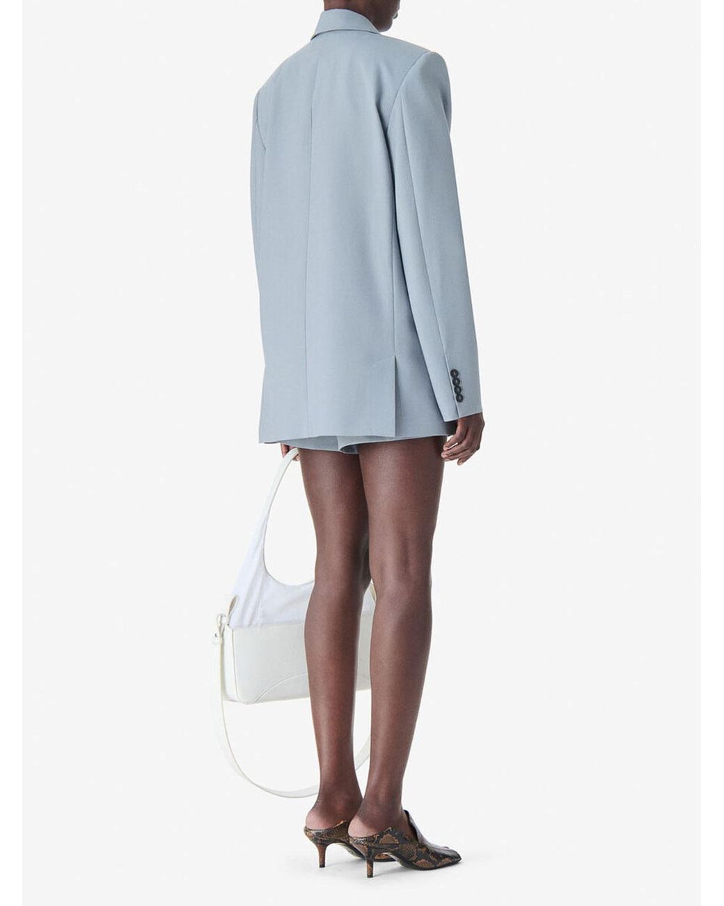 IRO Blue Single-Breasted Jacket