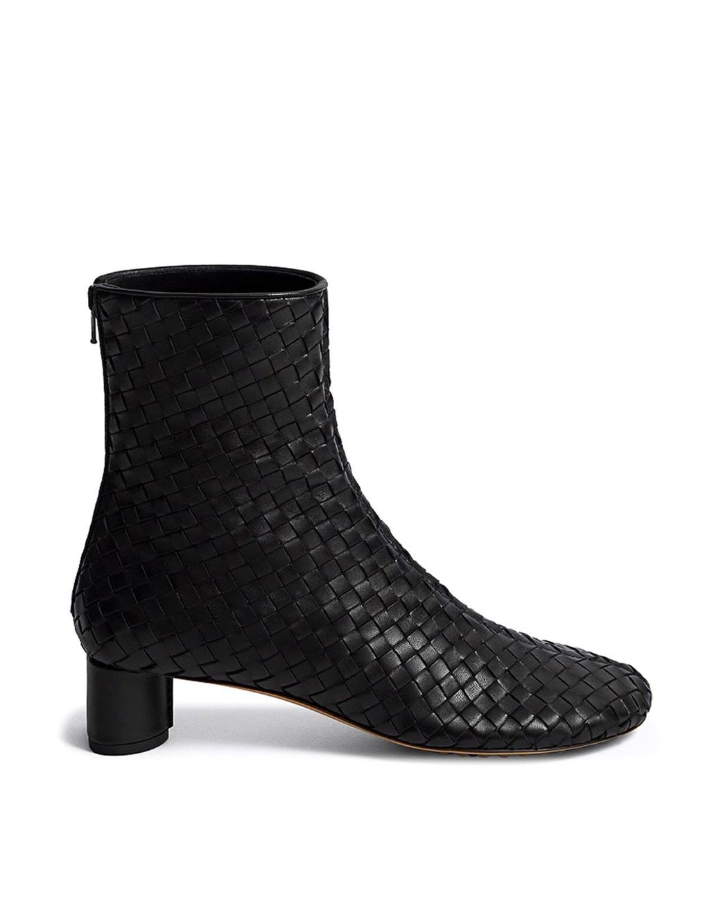Bottega Veneta Black Cherry Ankle Boots