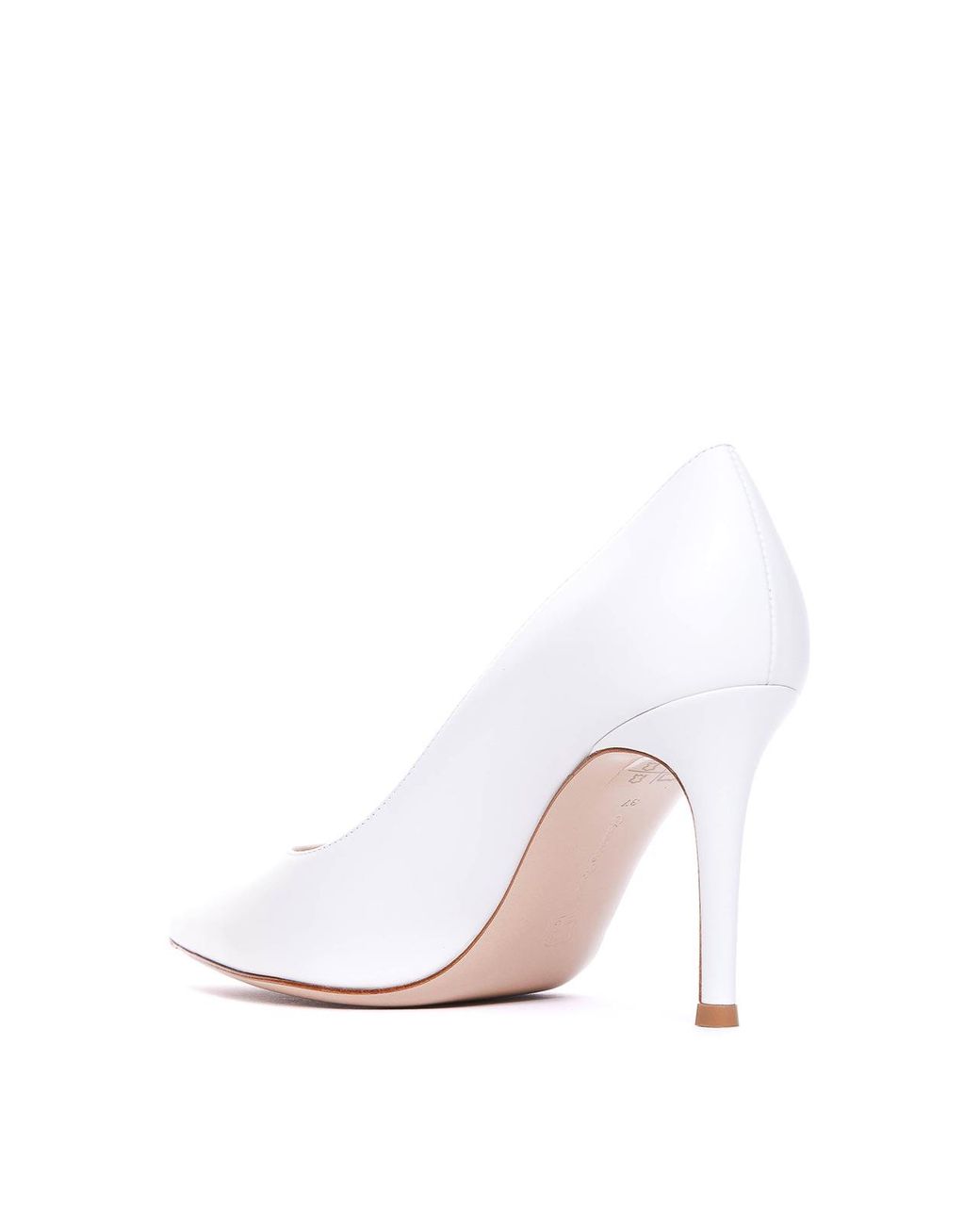 Gianvito Rossi White Décolleté