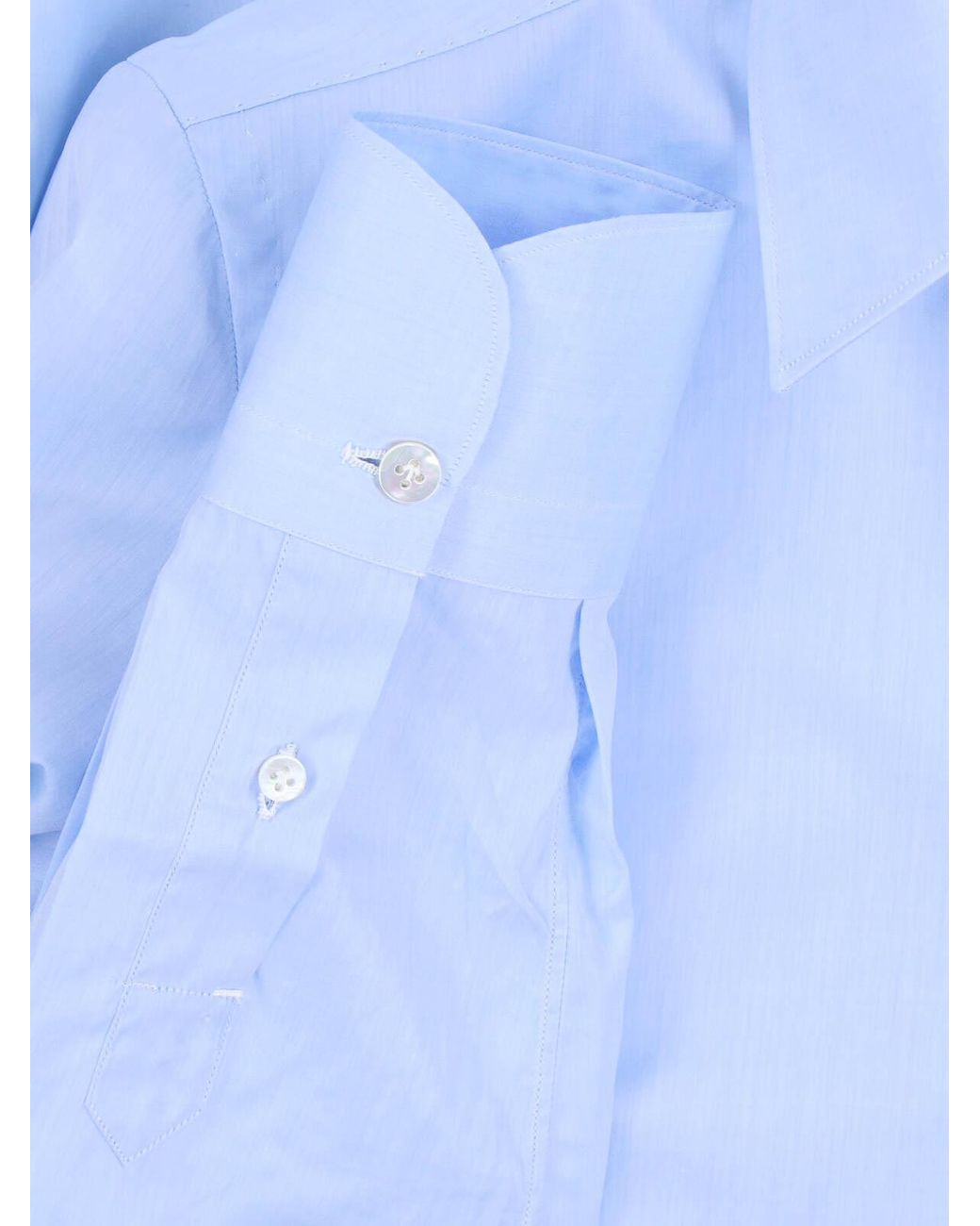 Finamore 1925 Blue Classic Shirt