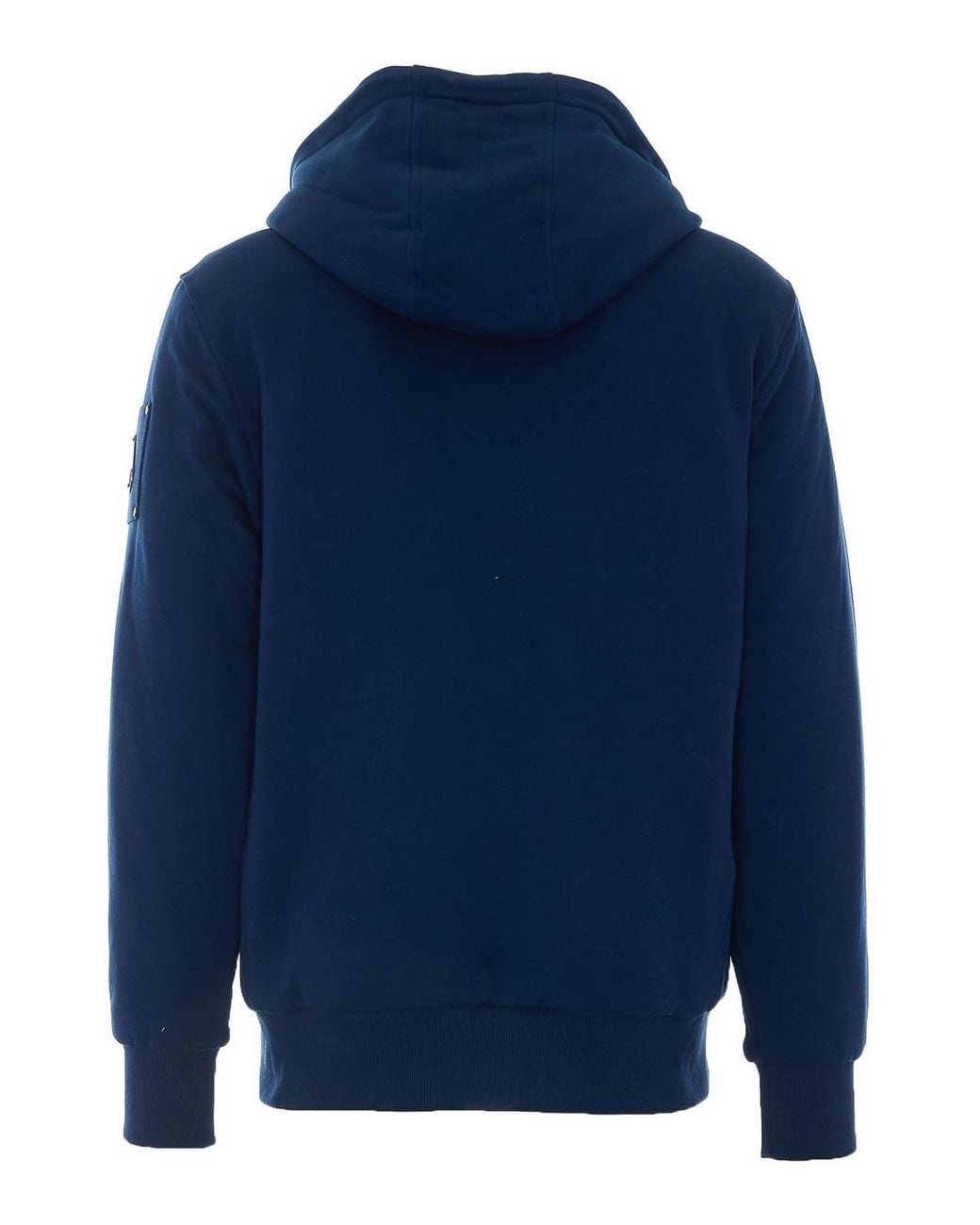 Moose Knuckles Blue Classic Bunny Hoodie for men