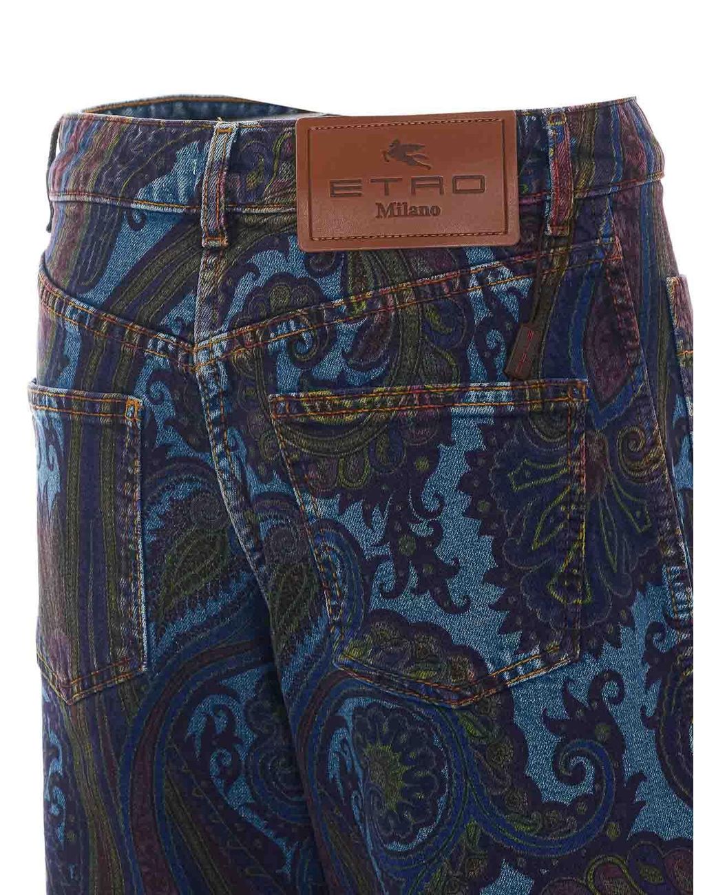 Vaqueros Rectos Etro de color Blue
