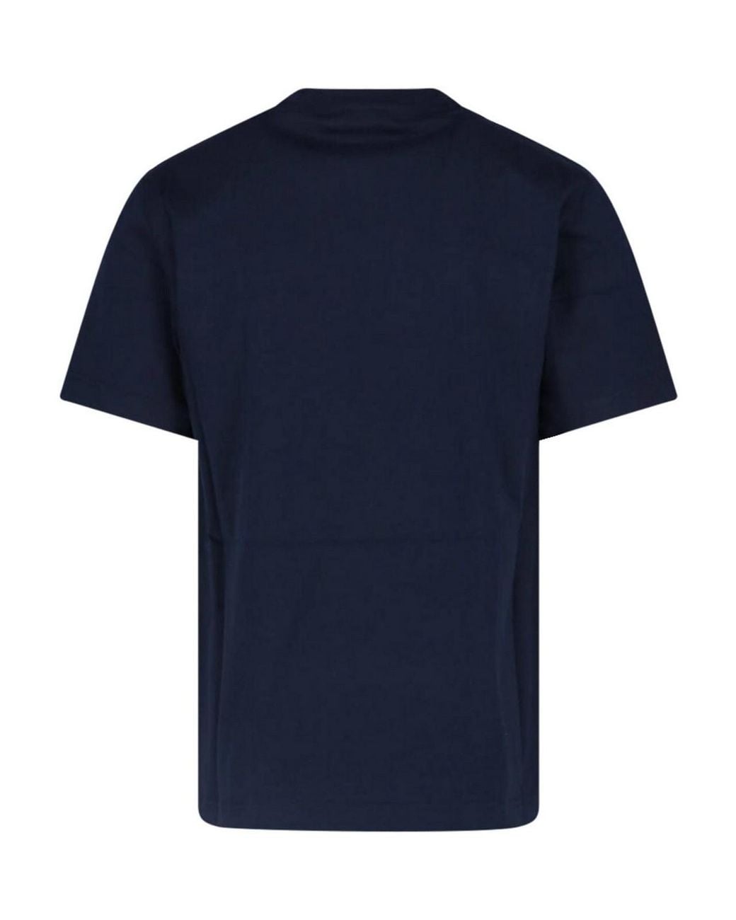 Burberry Blue Cotton T-Shirt for men