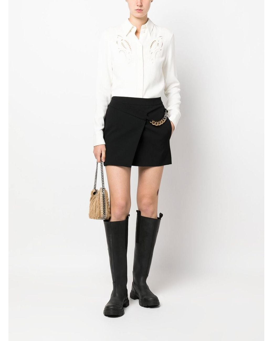 Stella McCartney Black Mini Skirts