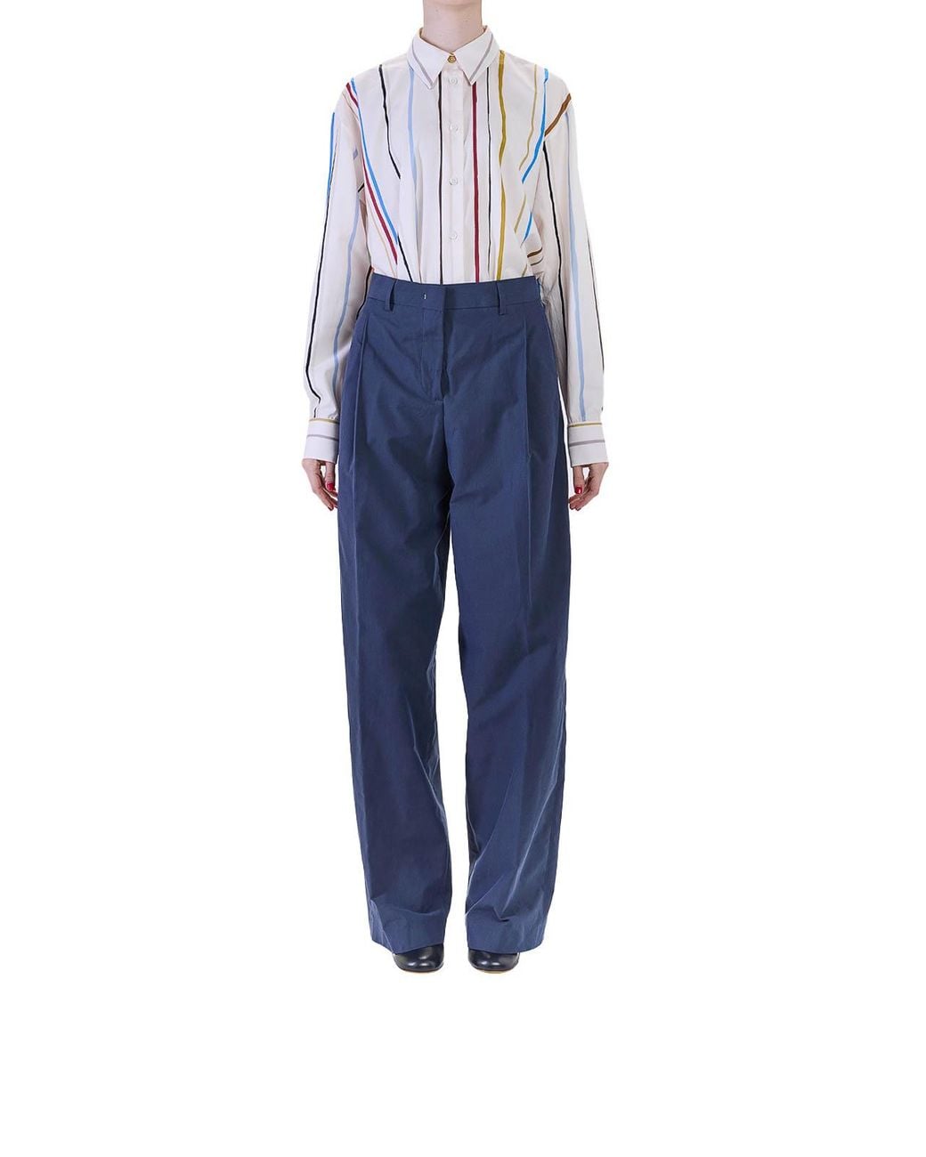Paul Smith Blue Wide Pants