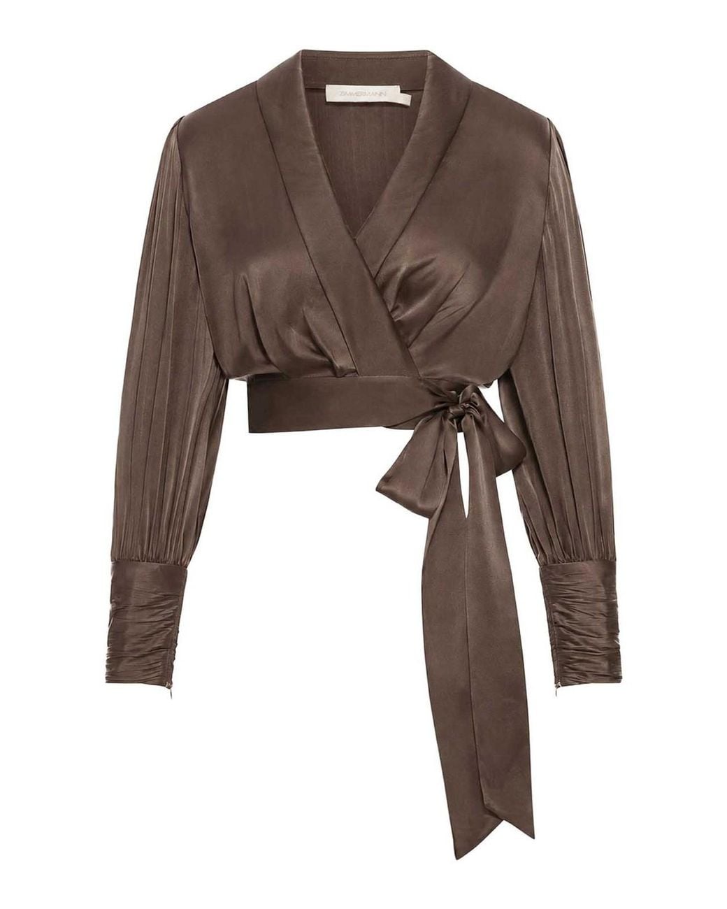 Blusa Zimmermann de color Brown