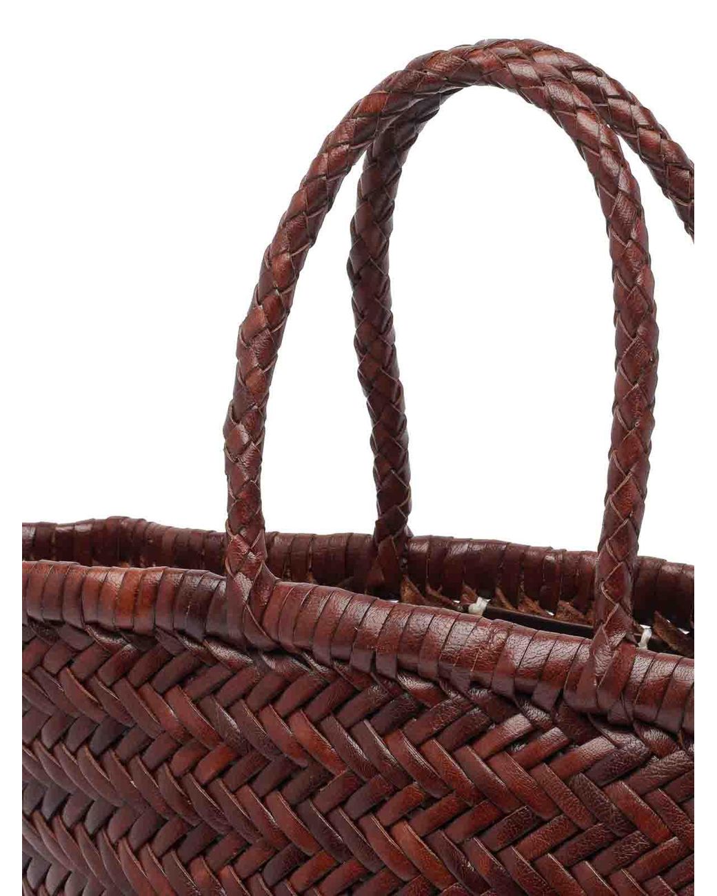 Dragon Diffusion Brown Mini Triple Jump Handbag