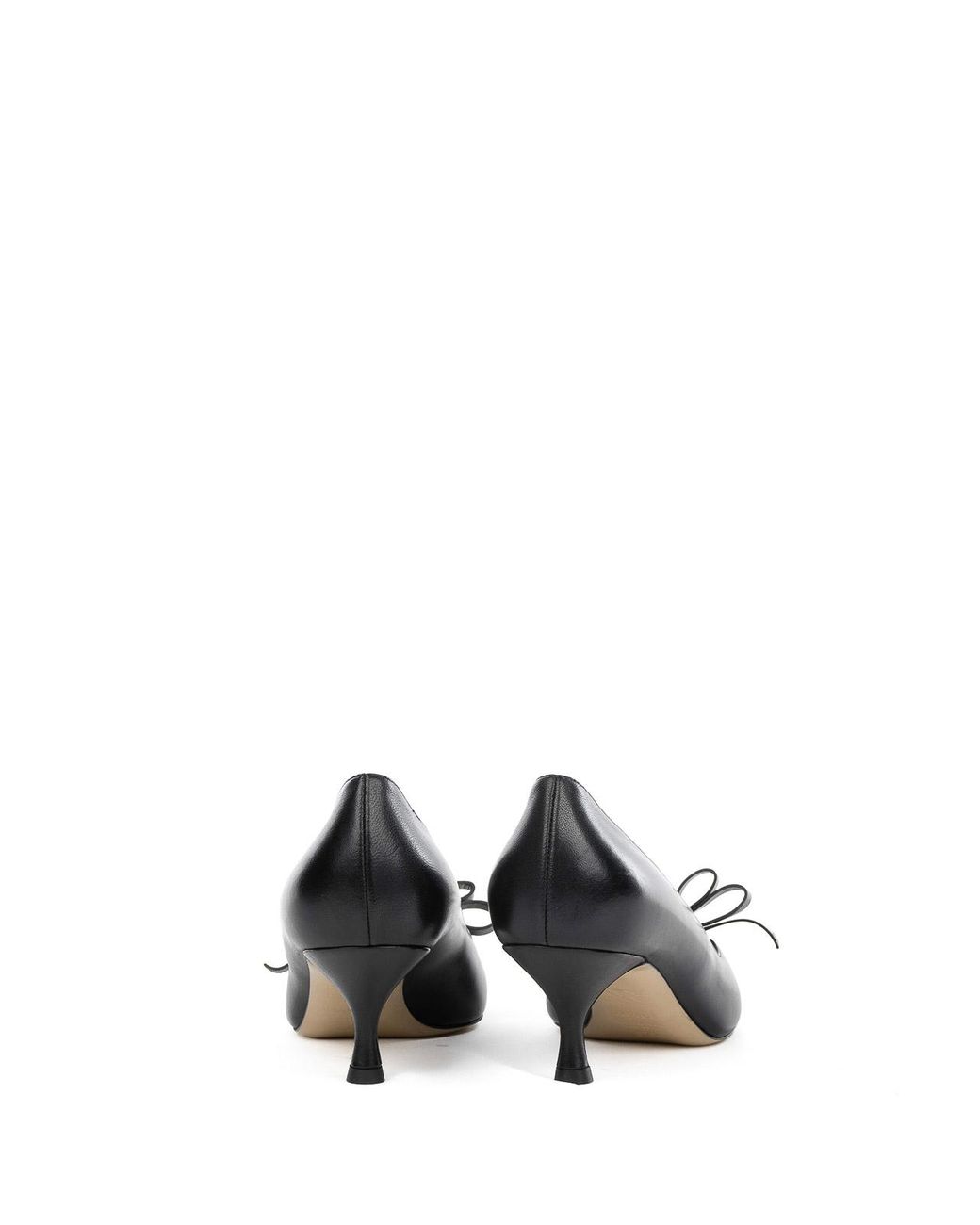 Casadei Black Leather Dollet