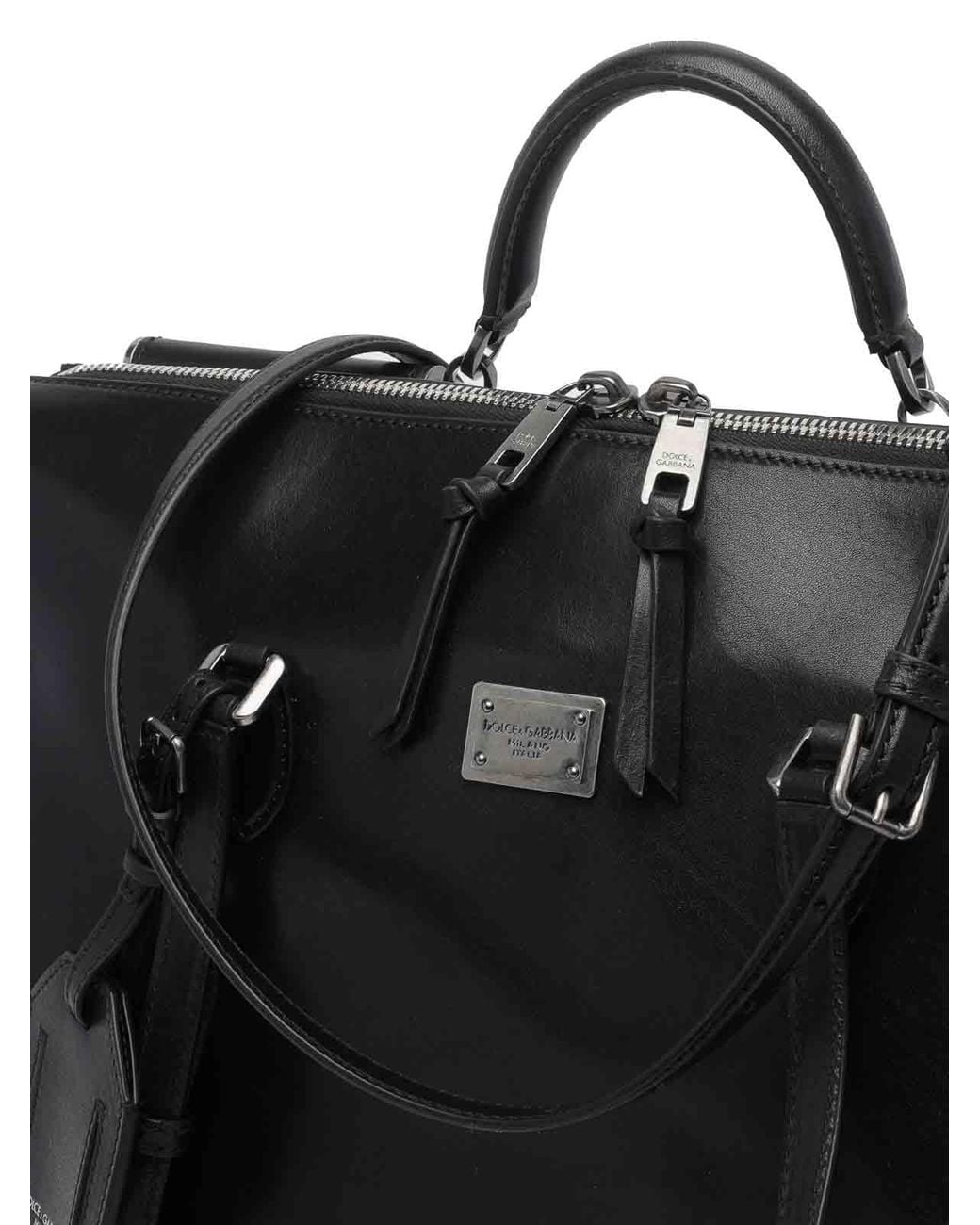 Dolce & Gabbana Black Vittoria Handbag for men
