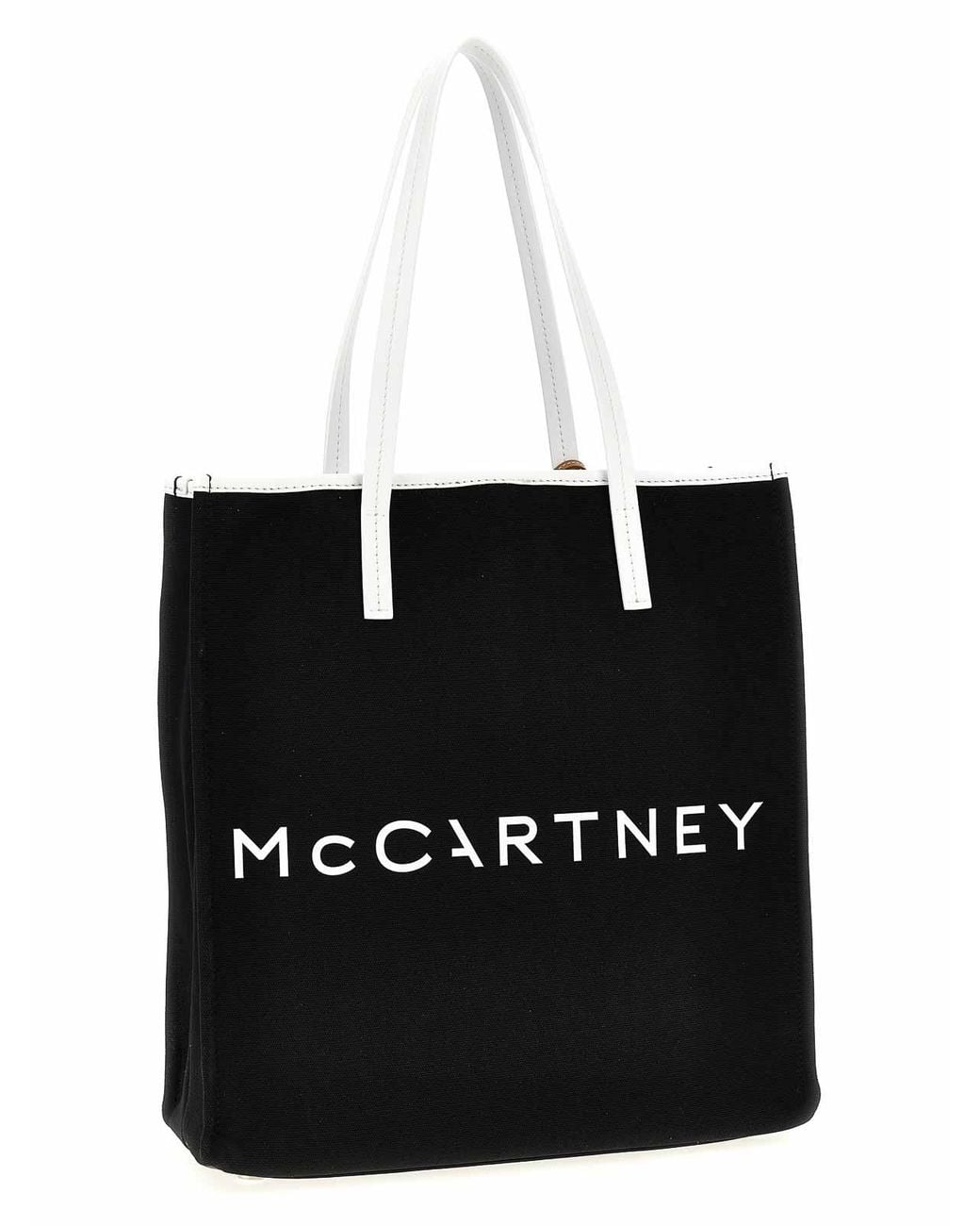 Stella McCartney Black Large Shopping Bag
