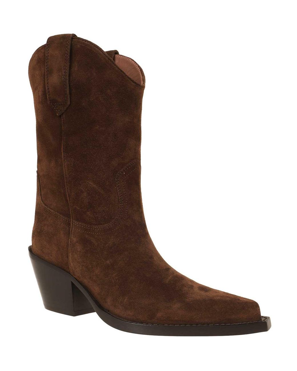 Paris Texas Brown Dakota Midcalf Boot 60