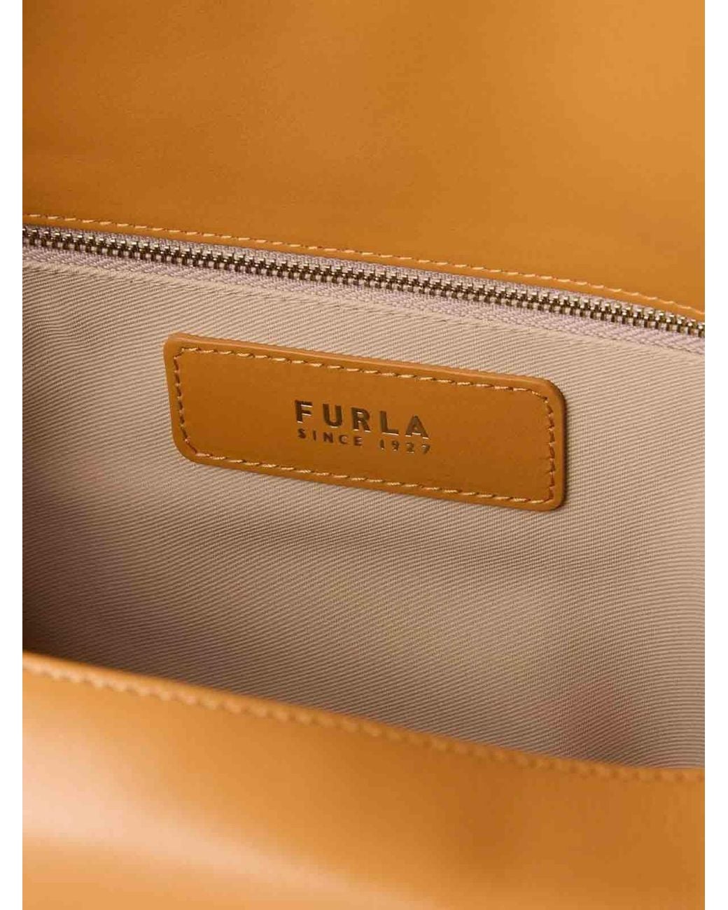 Furla White Ginevra M Shoulder Bag