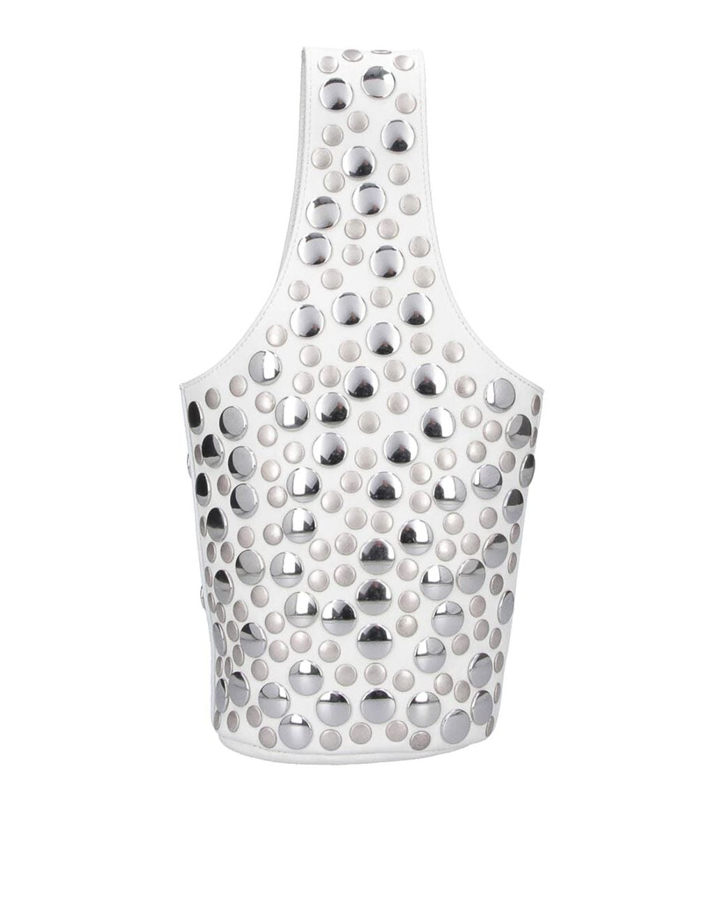 Khaite White Livia Small Tote Bag