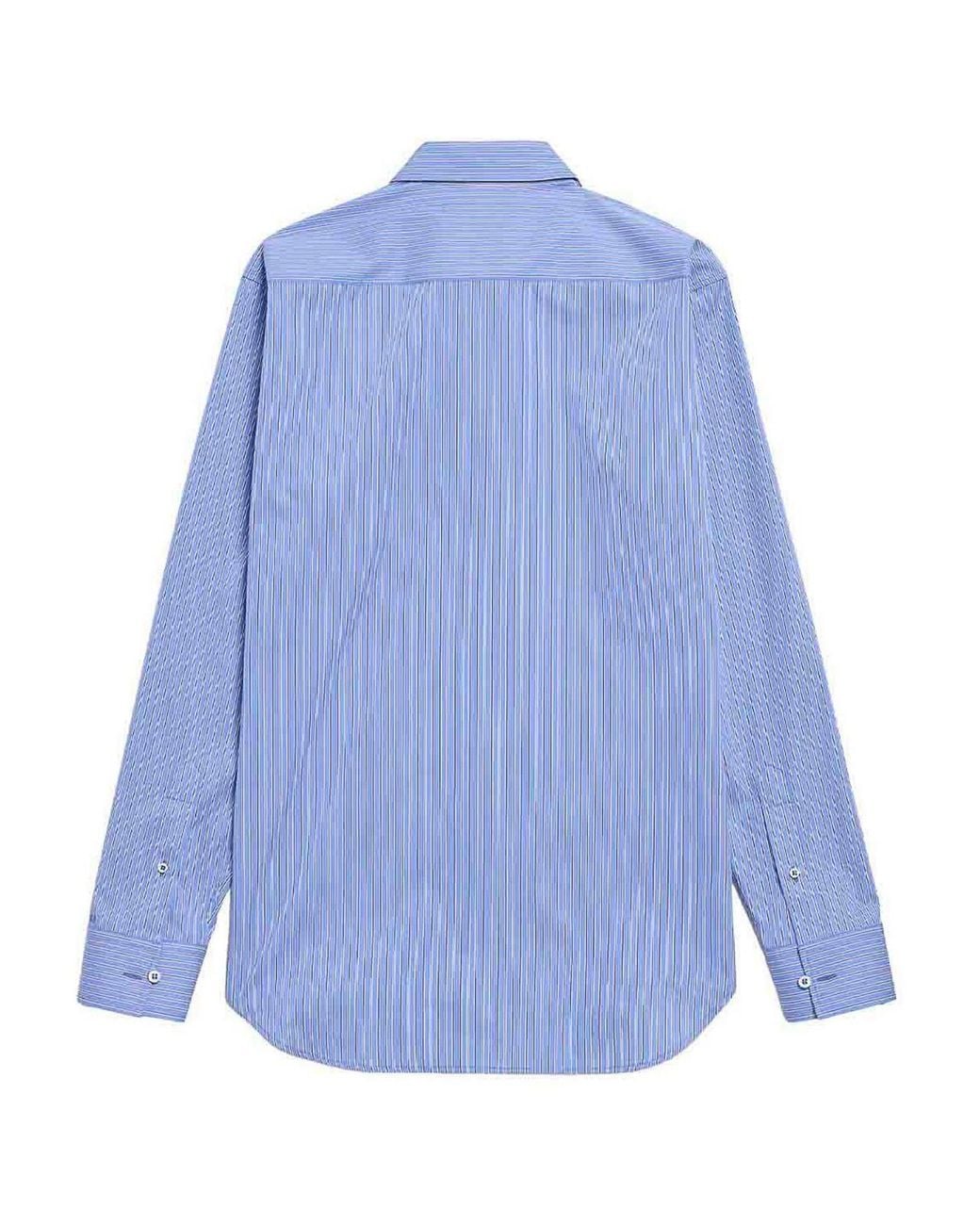 Balenciaga Blue Striped Popl