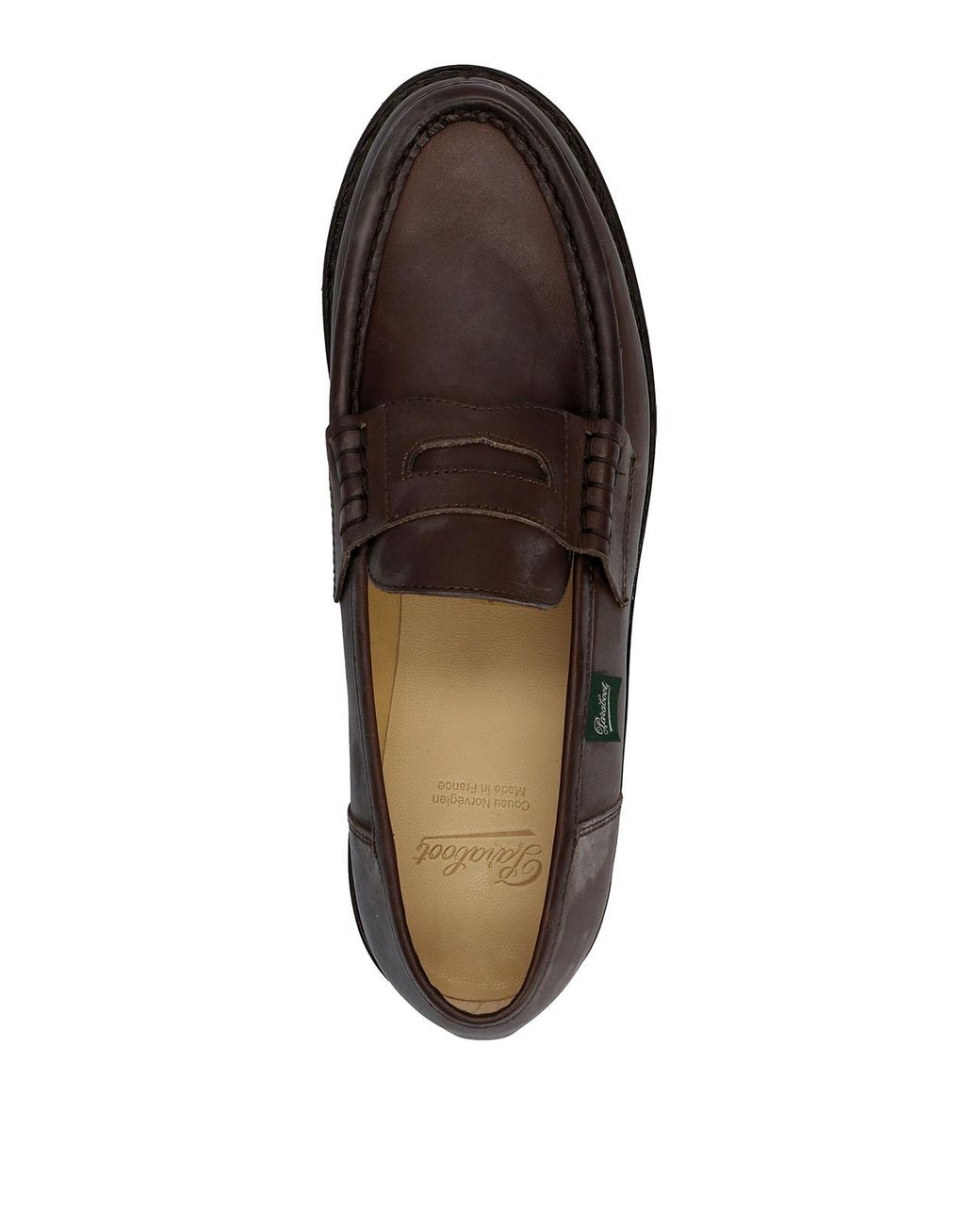 Paraboot Brown Remis Loafers for men