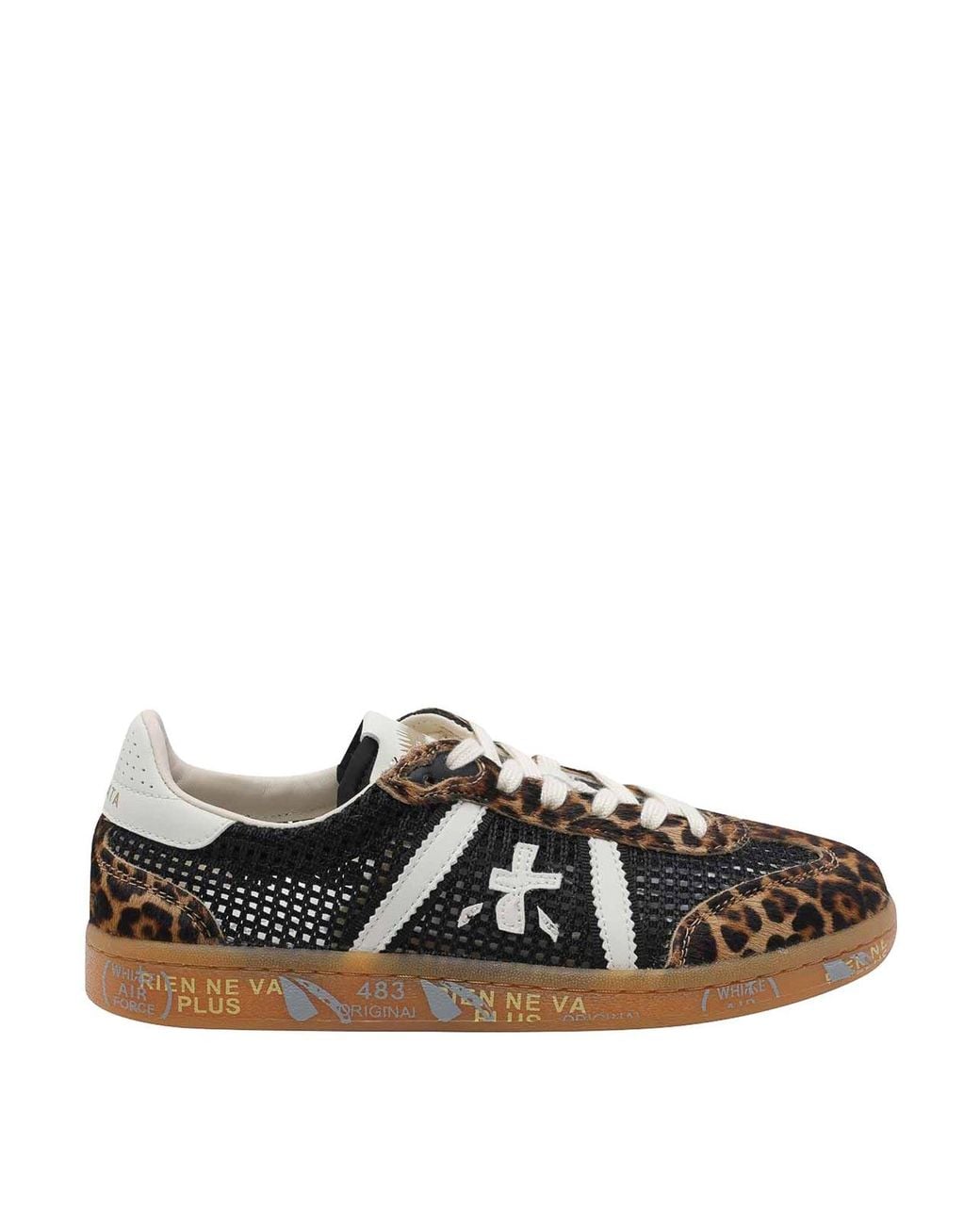 Premiata Black Bonnied Sneakers