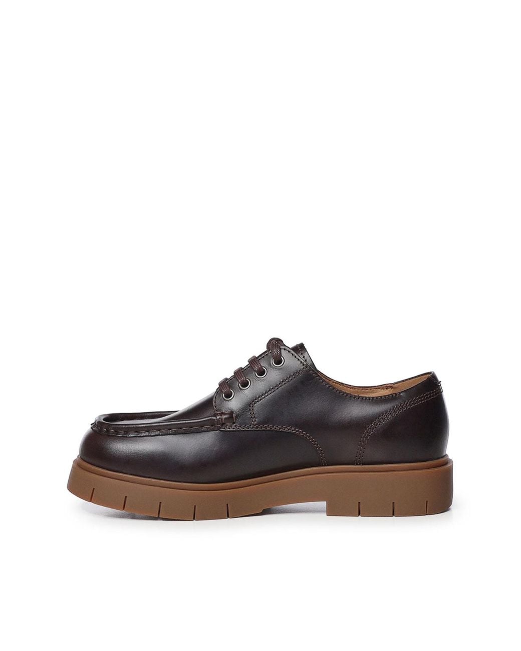 Camper Brown Alaro Leather Lace-Ups for men