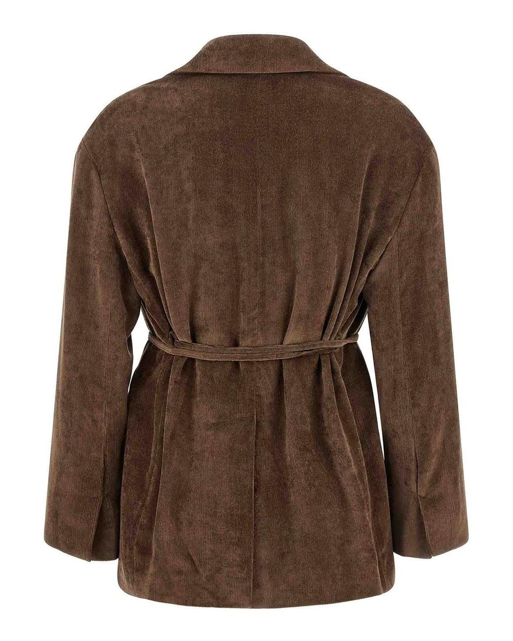 Brunello Cucinelli Brown Velvet Blazer