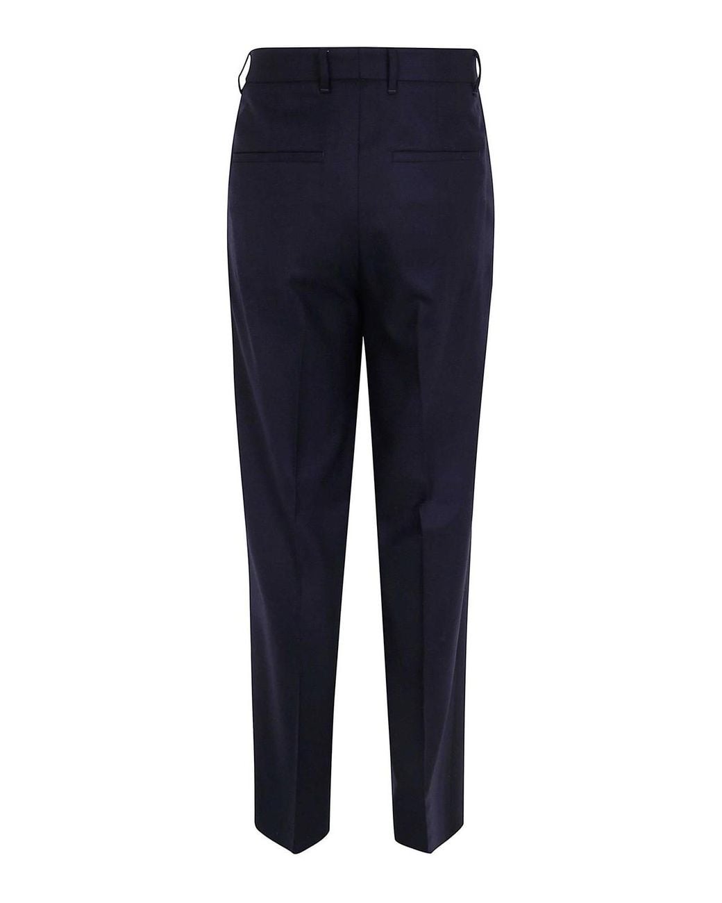 Lardini Blue Regular Fit Knit Trousers for men