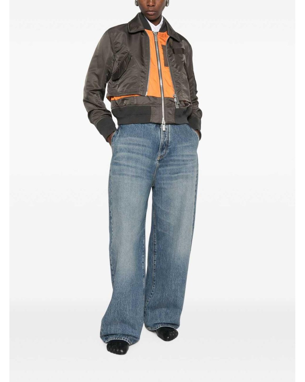 Sacai Black Short Jacket