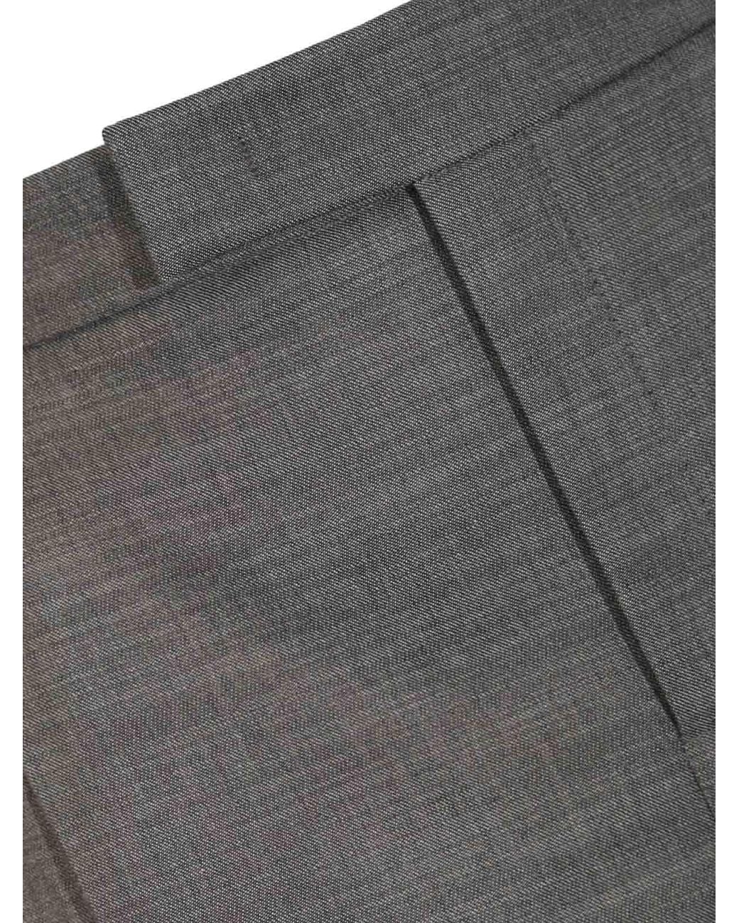 Patrizia Pepe Gray Trousers
