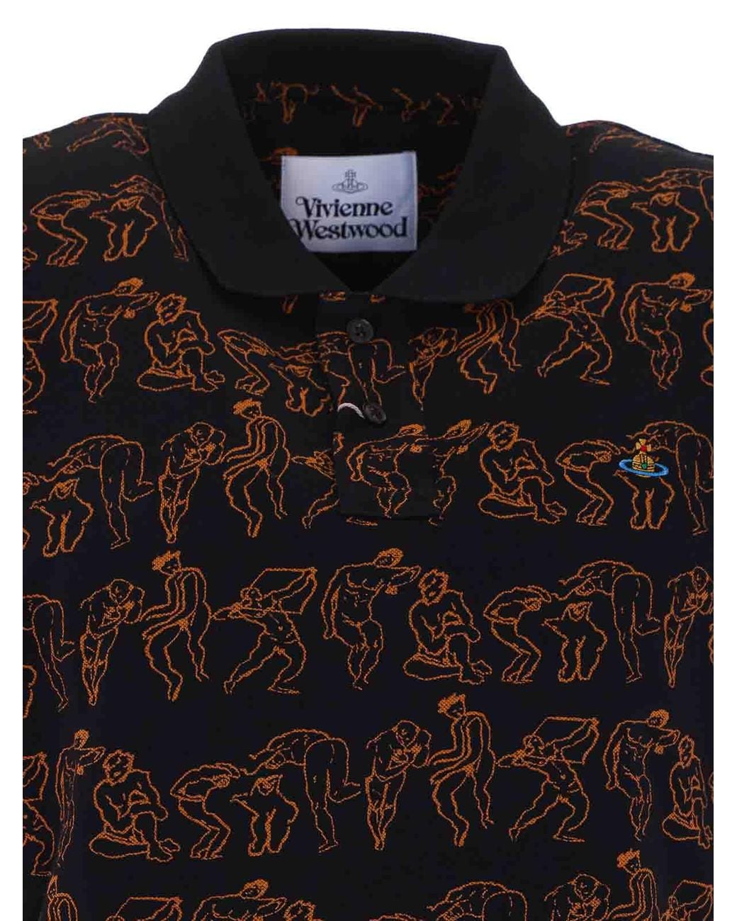 Vivienne Westwood Black Polo for men