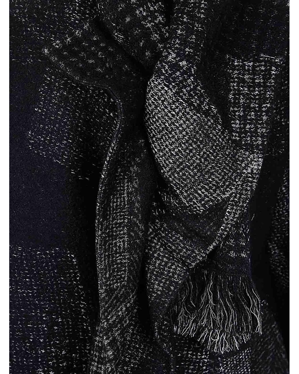 Y's Yohji Yamamoto Black Ka-Scarf Coat