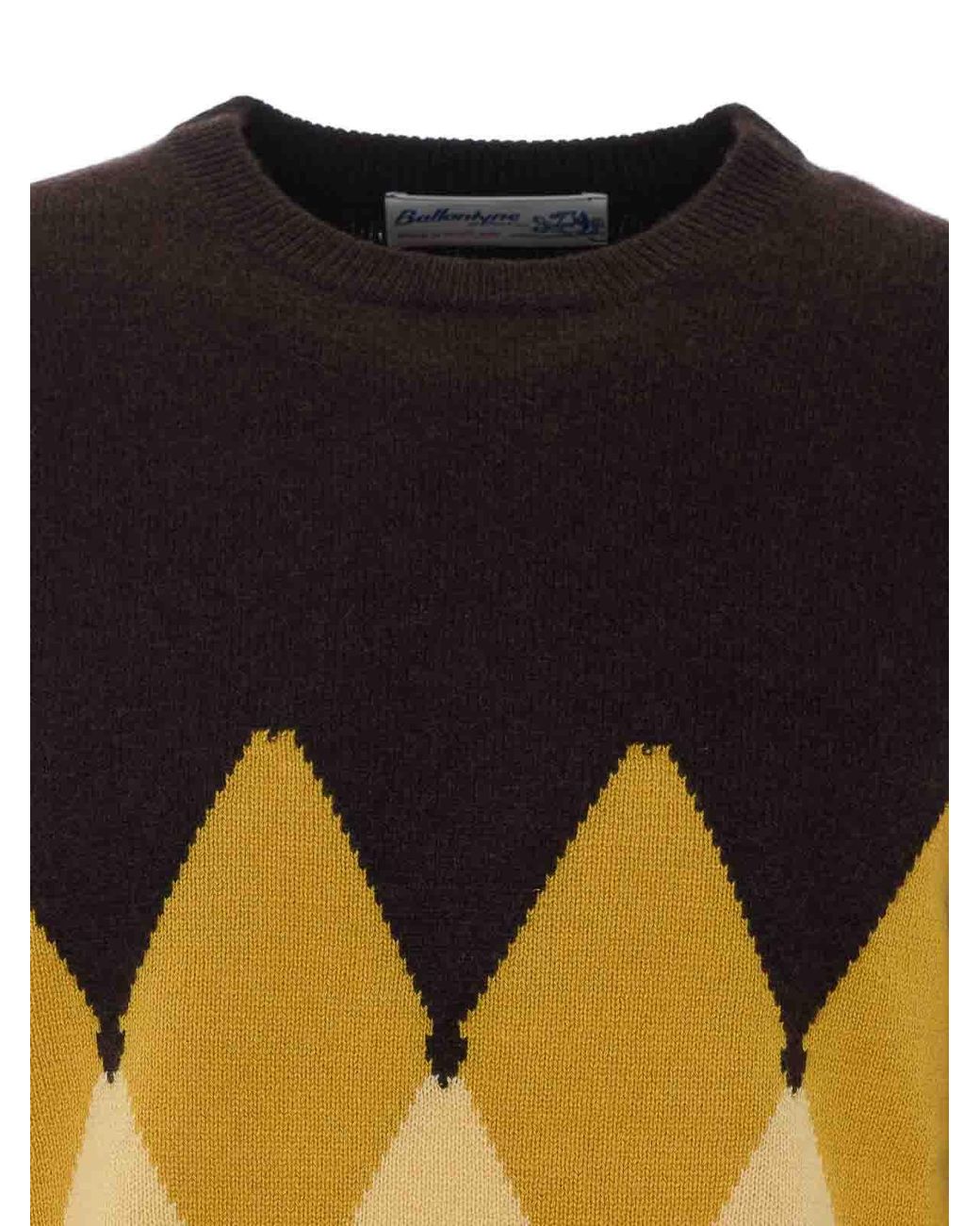 Suéter Cuello Redondo Ballantyne de hombre de color Black