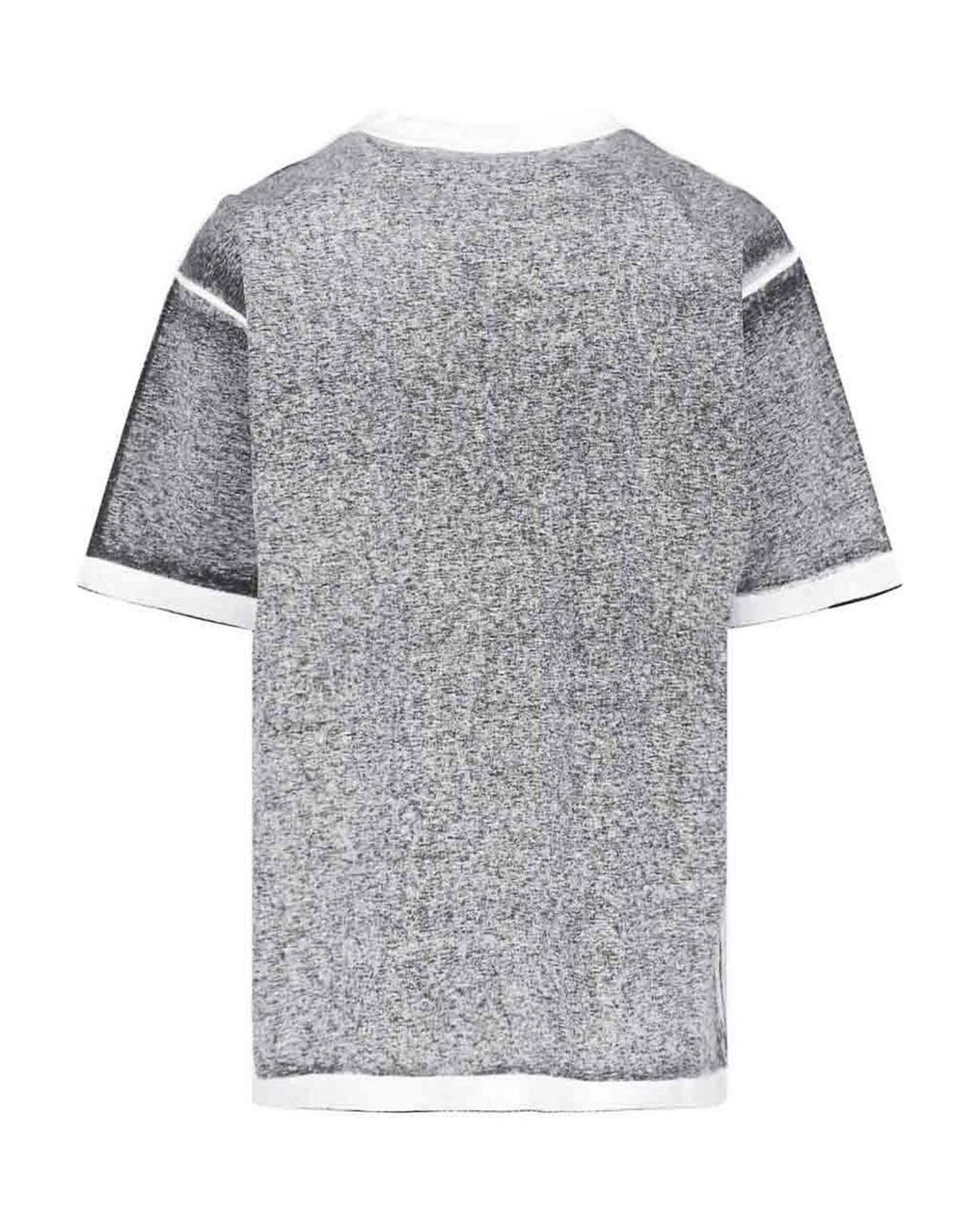 Balenciaga Gray Sketchy T-Shirt for men