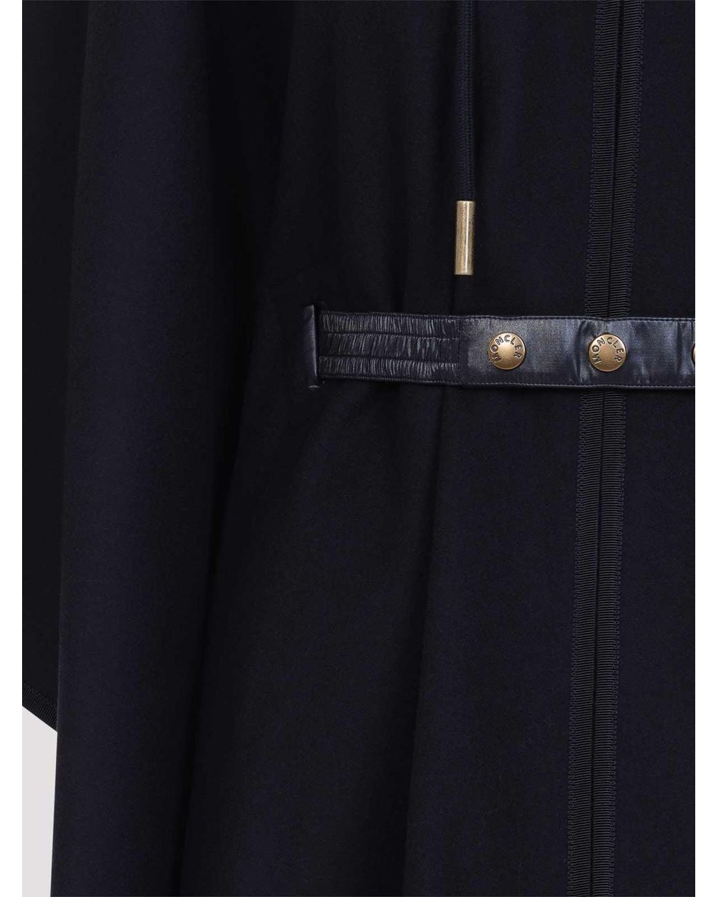 Abrigo Midi Moncler de color Blue