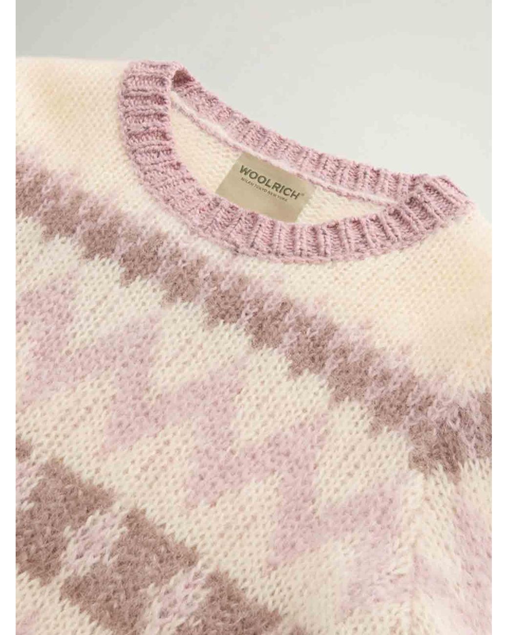 Suéter Cuello Redondo Woolrich de color Pink