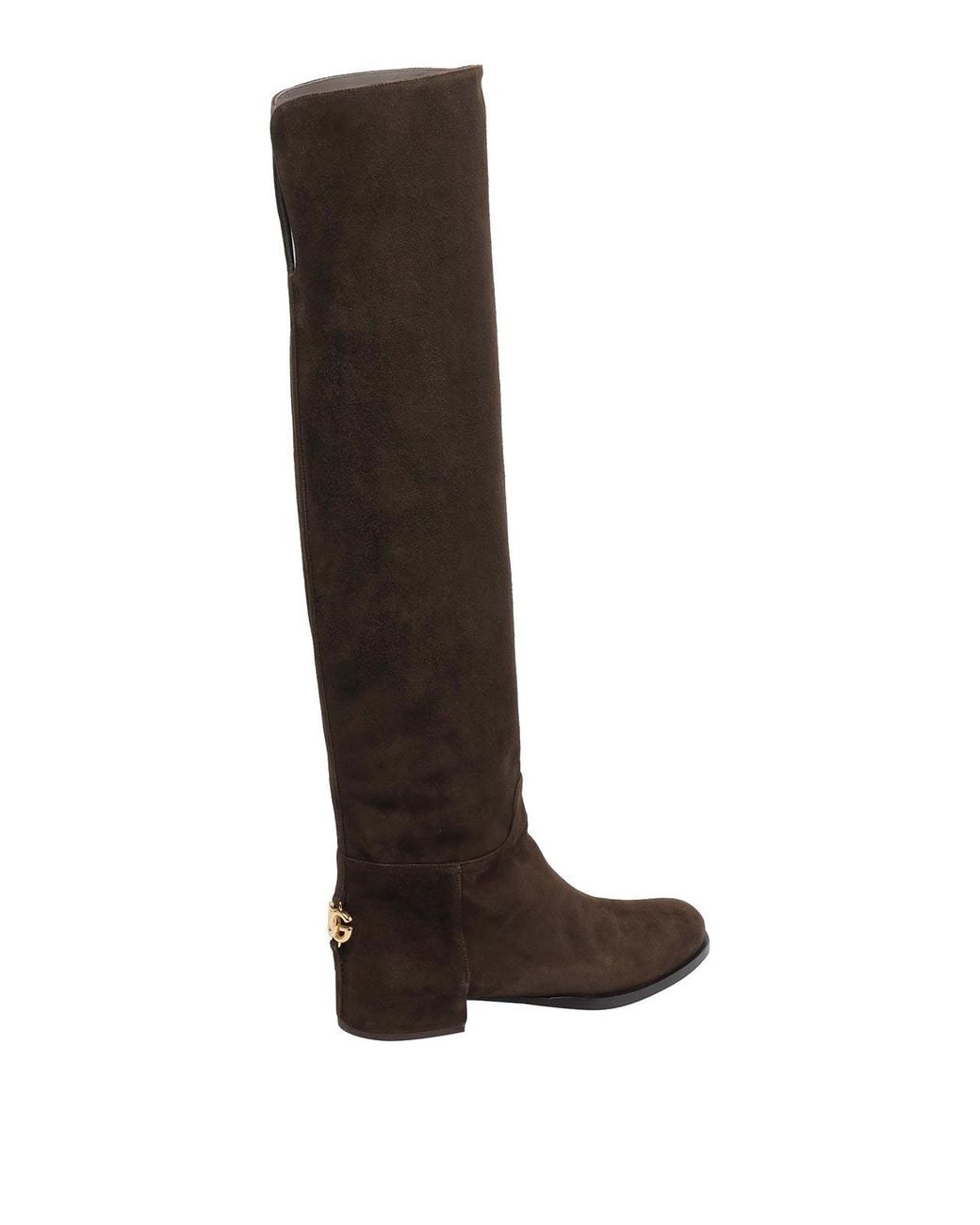 Dolce & Gabbana Black Suede Boots