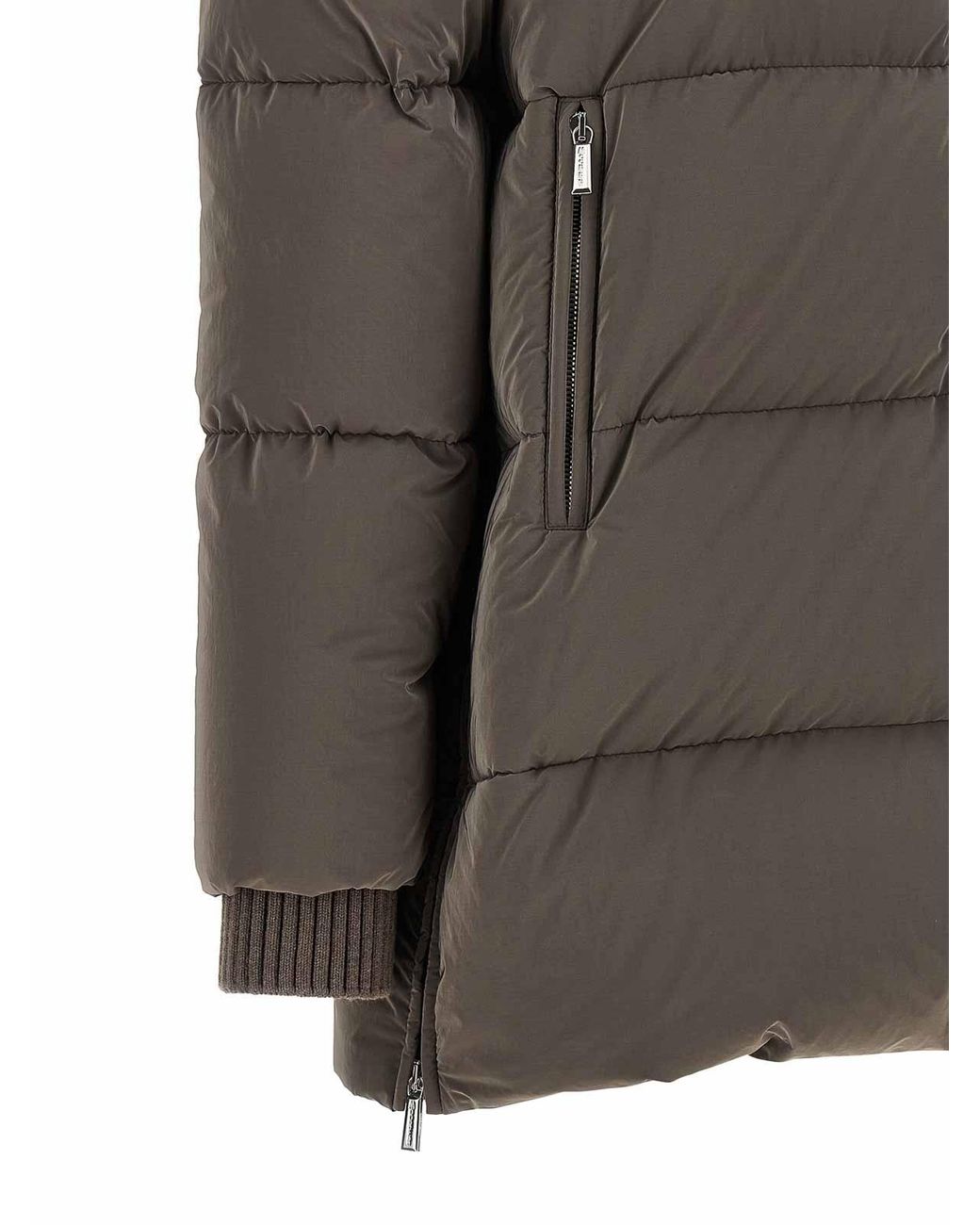 Moorer Gray Down Jacket
