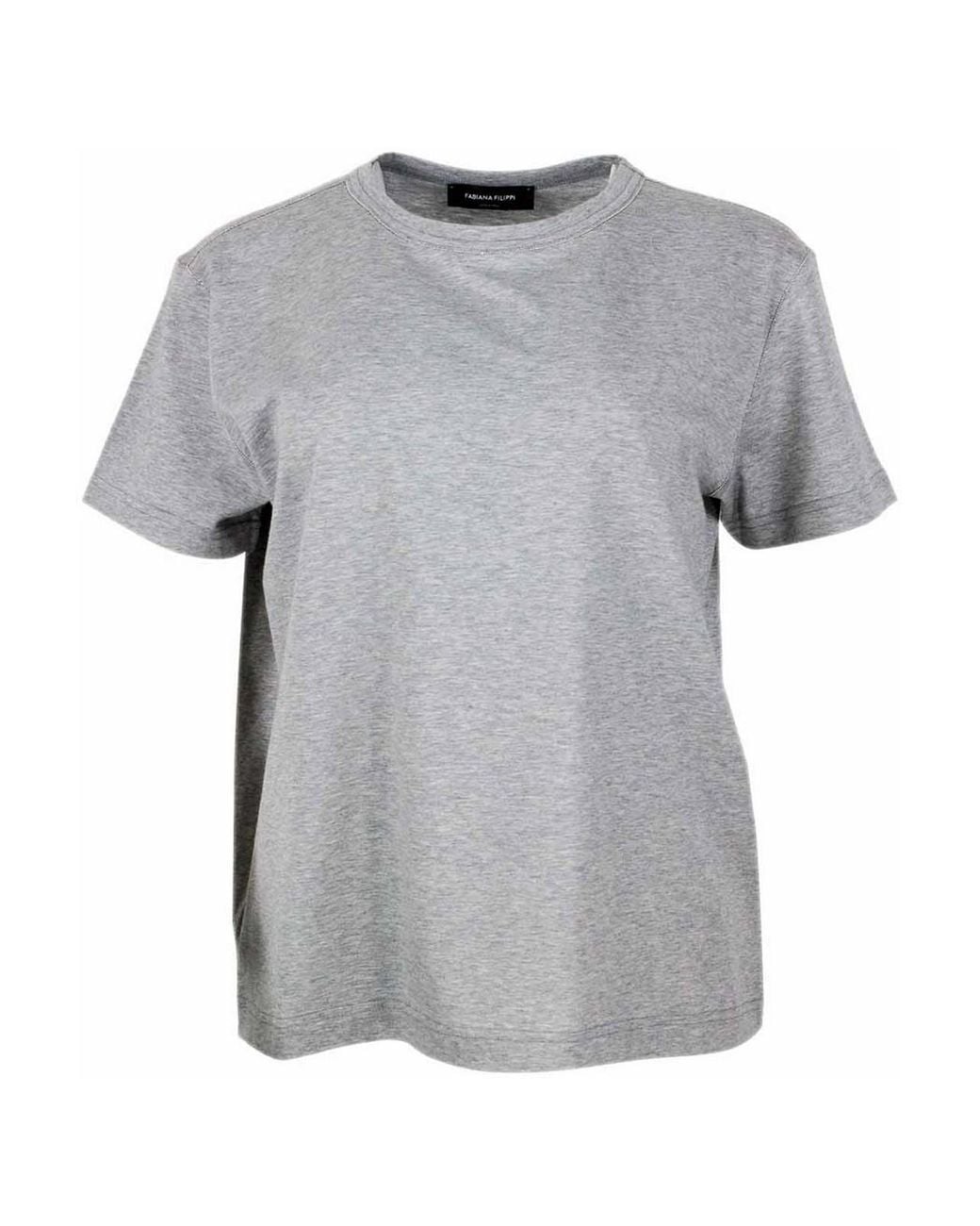 Fabiana Filippi Gray T-Shirts And Polos 100Co