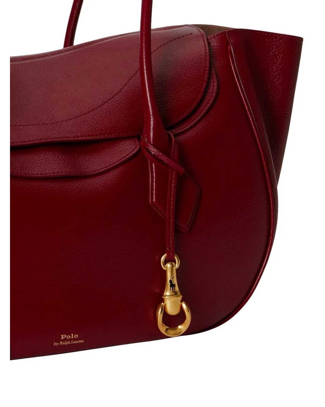 Polo Ralph Lauren Red Large Shoulder Bag