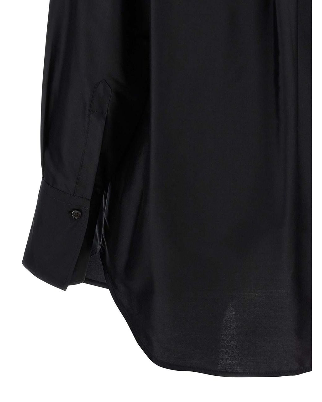 Alberto Biani Blue Silk Shirt