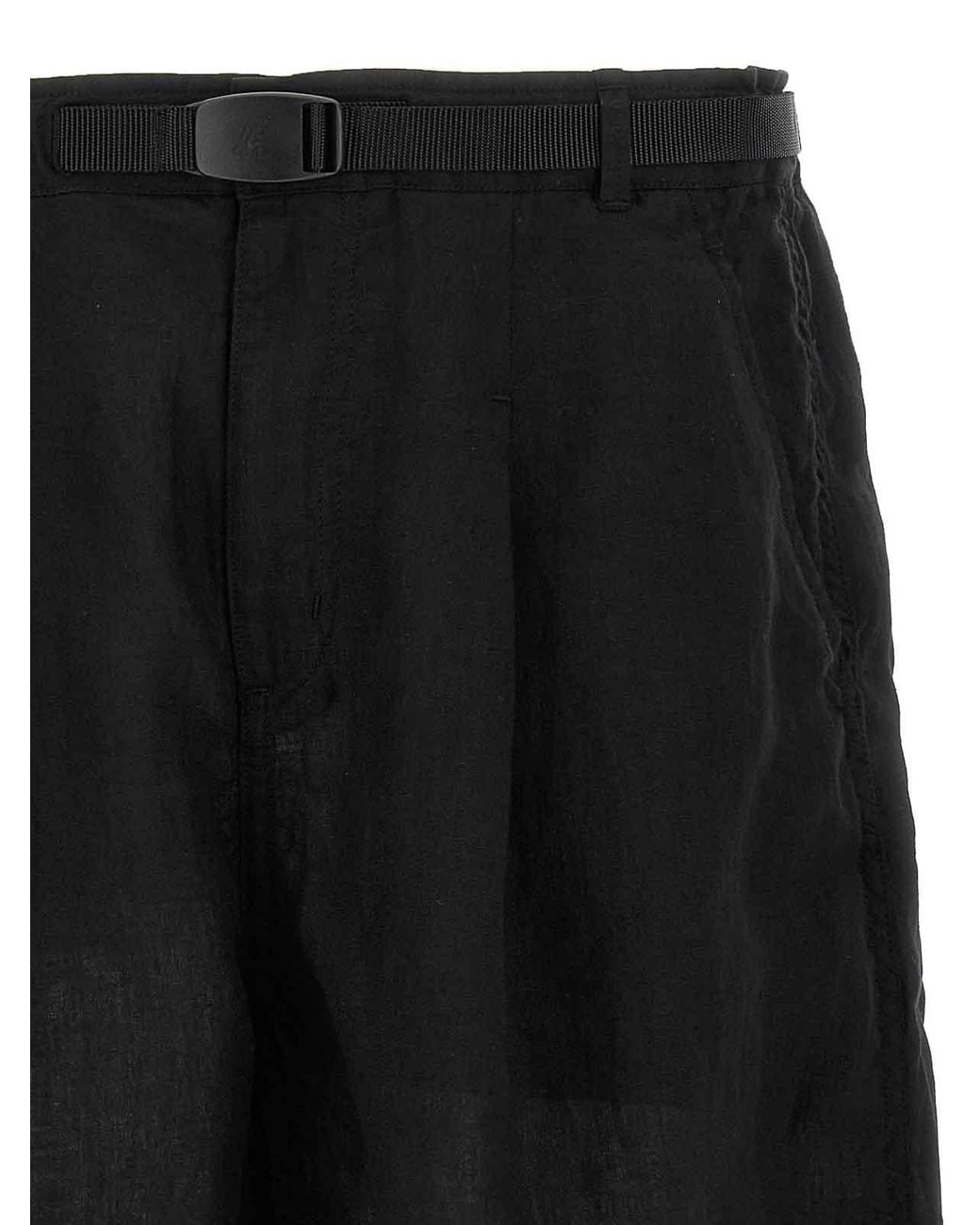 Undercover Black Walker Easy Shorts Bermuda Shorts Nonnative for men