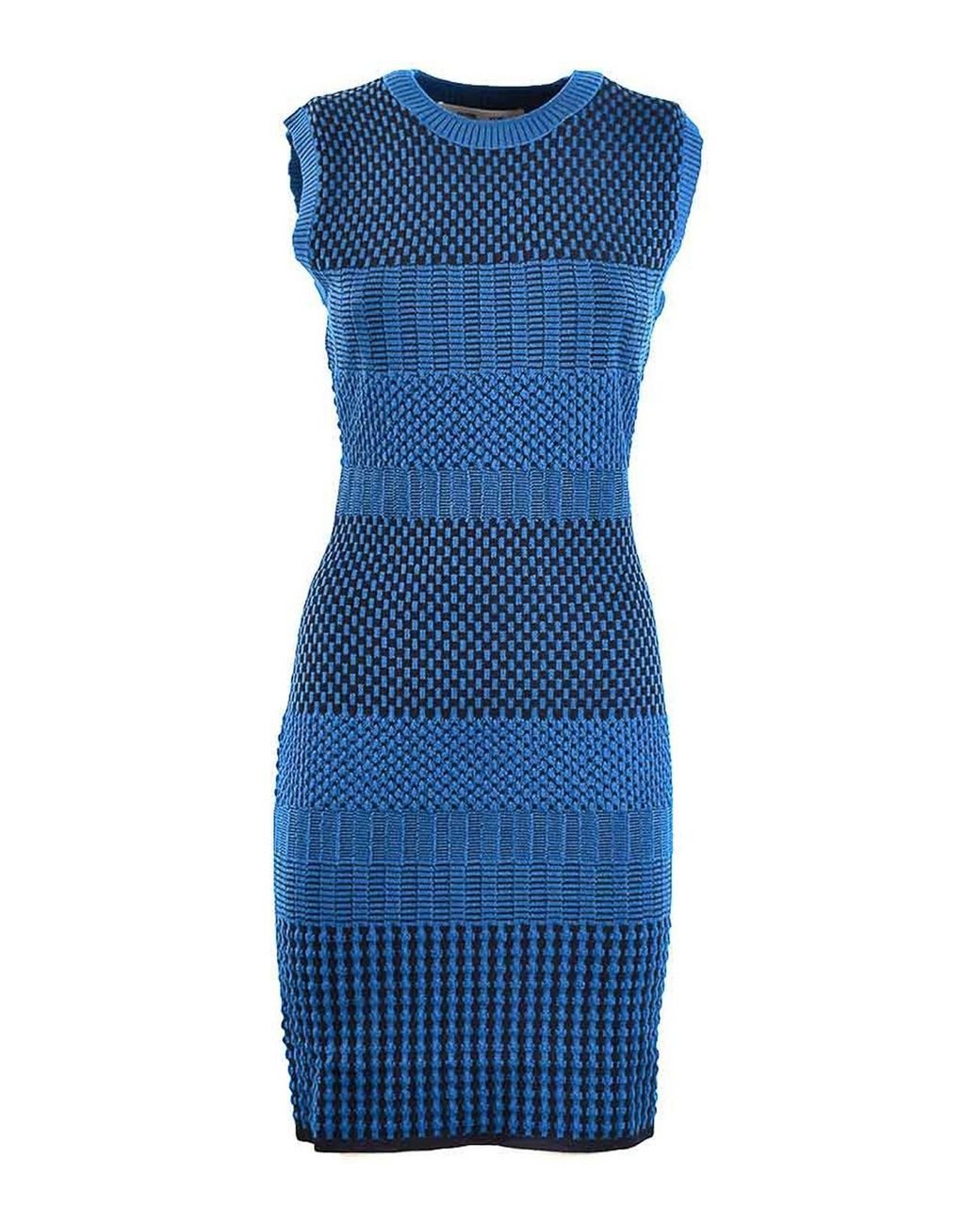Diane von Furstenberg Blue Dress