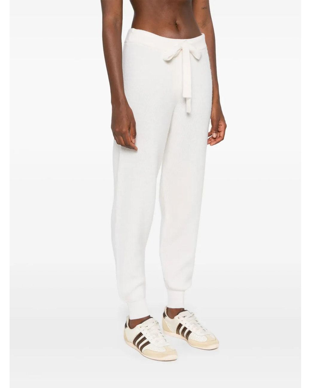Golden Goose Deluxe Brand White Journeys Knit Sweatpants