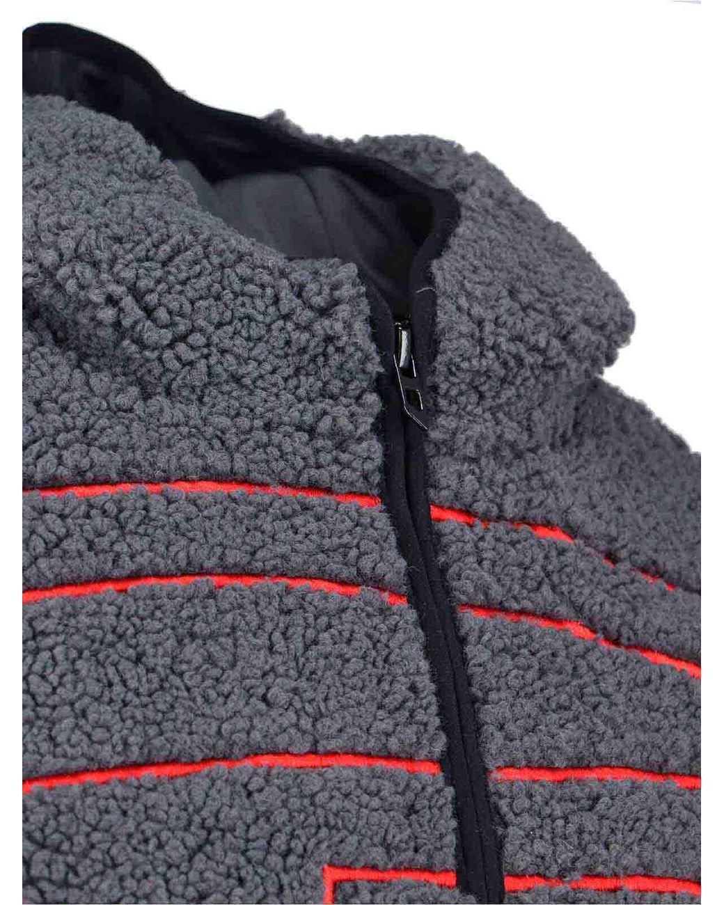 DIESEL Gray Felpa for men