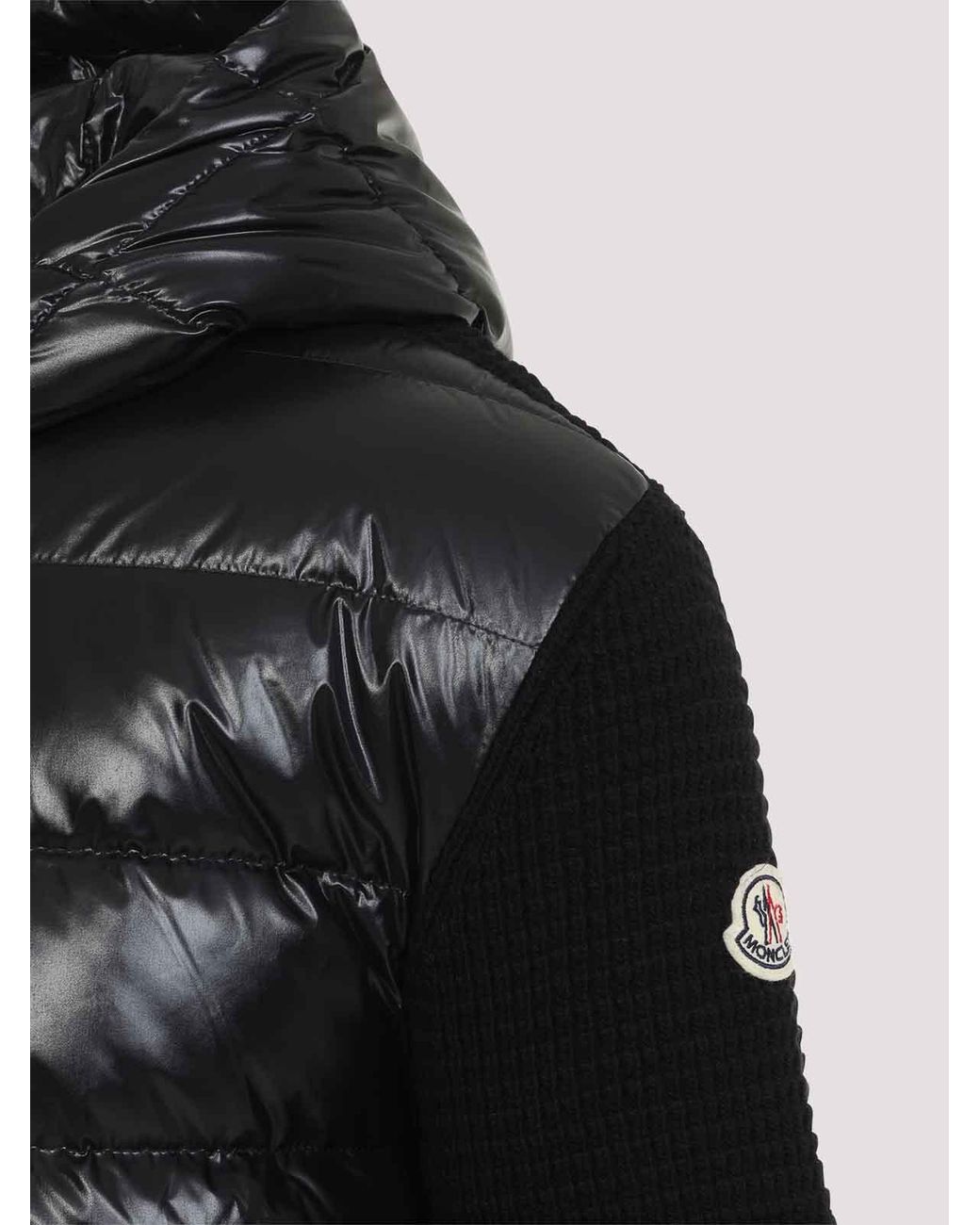 Moncler Black Jacket Cardigan for men