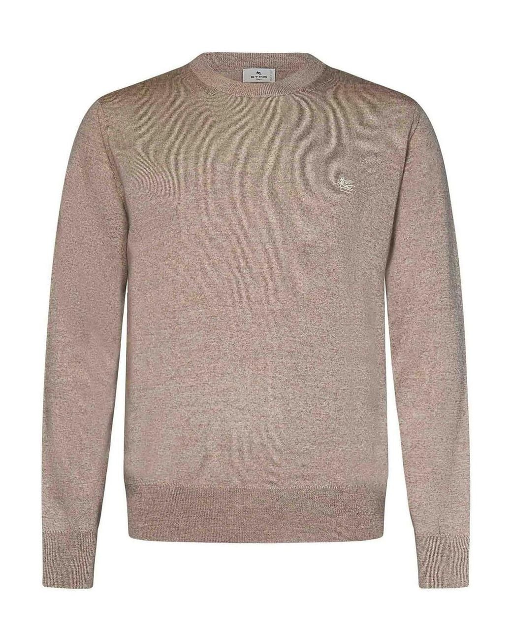 Suéter Cuello Redondo Etro de hombre de color Gray