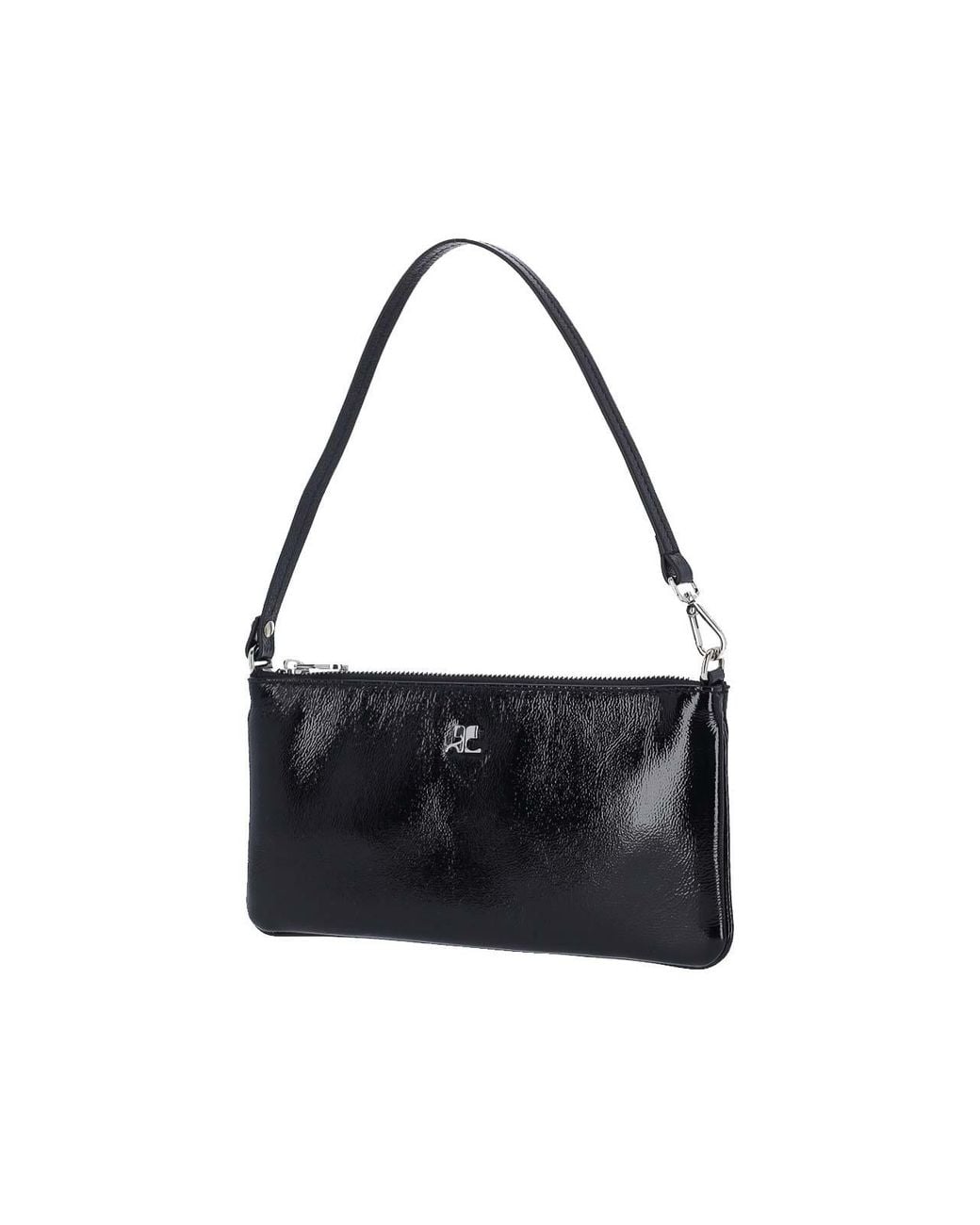 Courreges Black Clutch