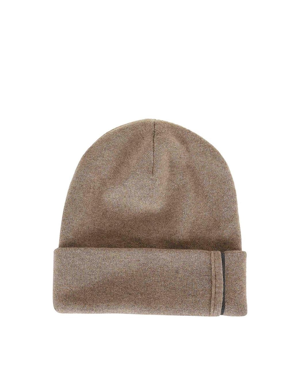 Brunello Cucinelli Brown Papalina